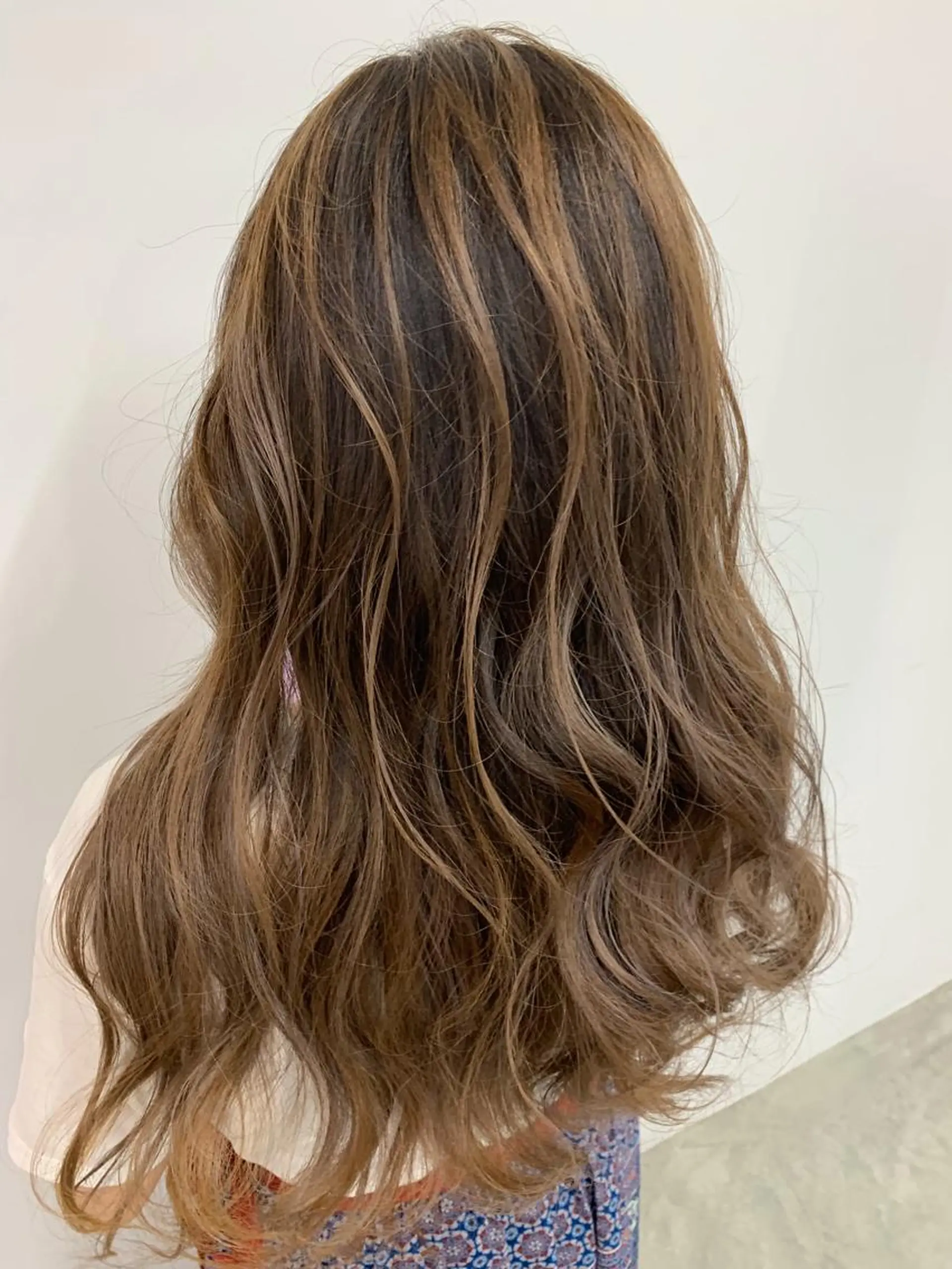 ロング カラー バレイヤージュ レイヤーカット ✨カラー指名 No.1✨keitaのヘアスタイル