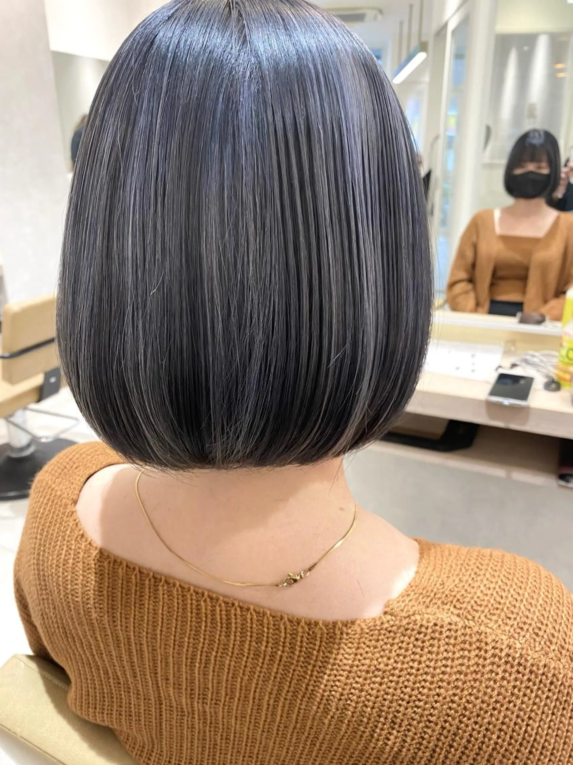 ショート ヘアカラー ⭐️⭐️縮毛矯正の スペシャリスト松本✨のヘアスタイル