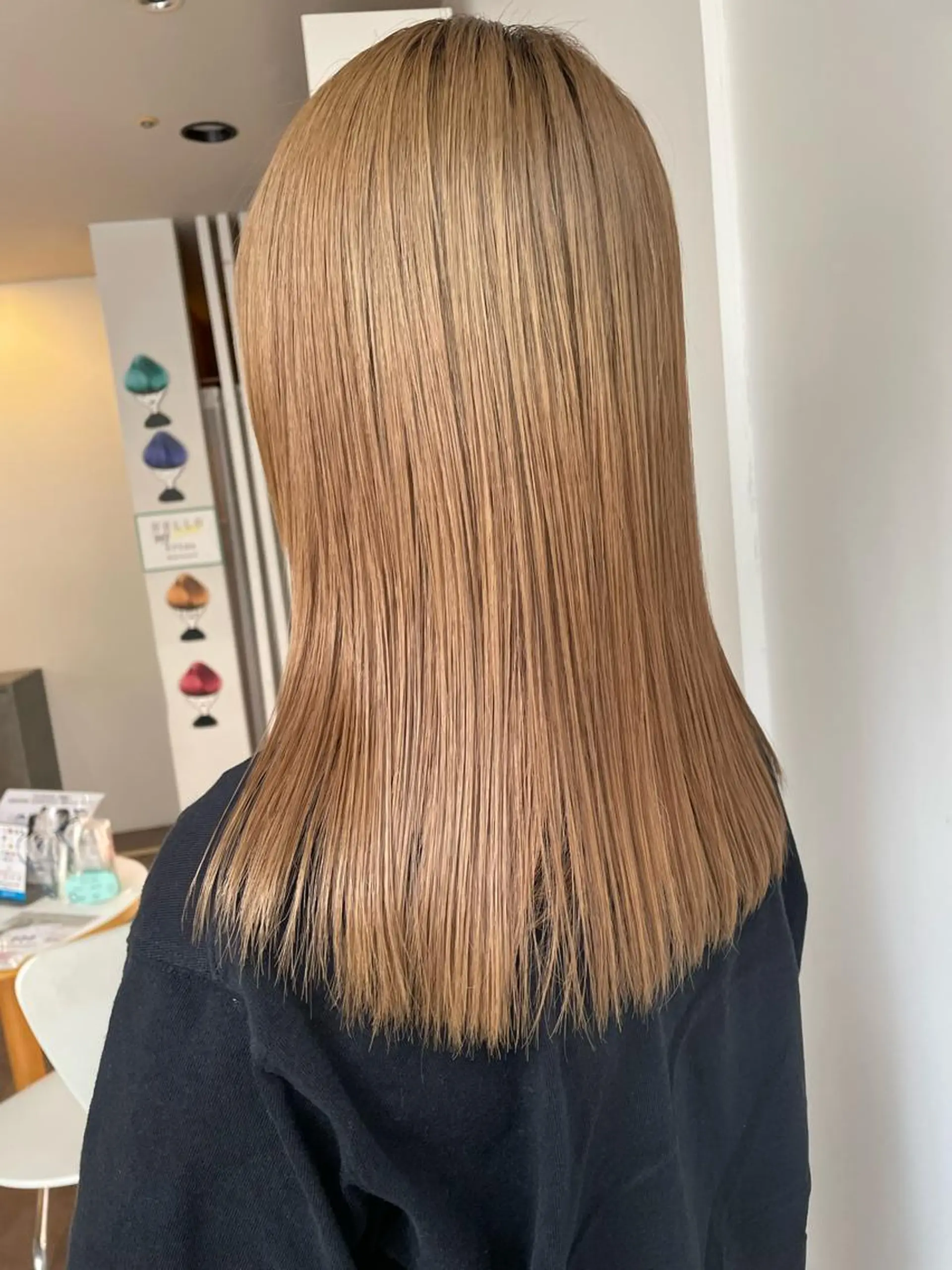 ロング トリートメント 酸熱トリートメント キルンサンピアン所属・ナチュラルカラー 児玉優香のヘアスタイル