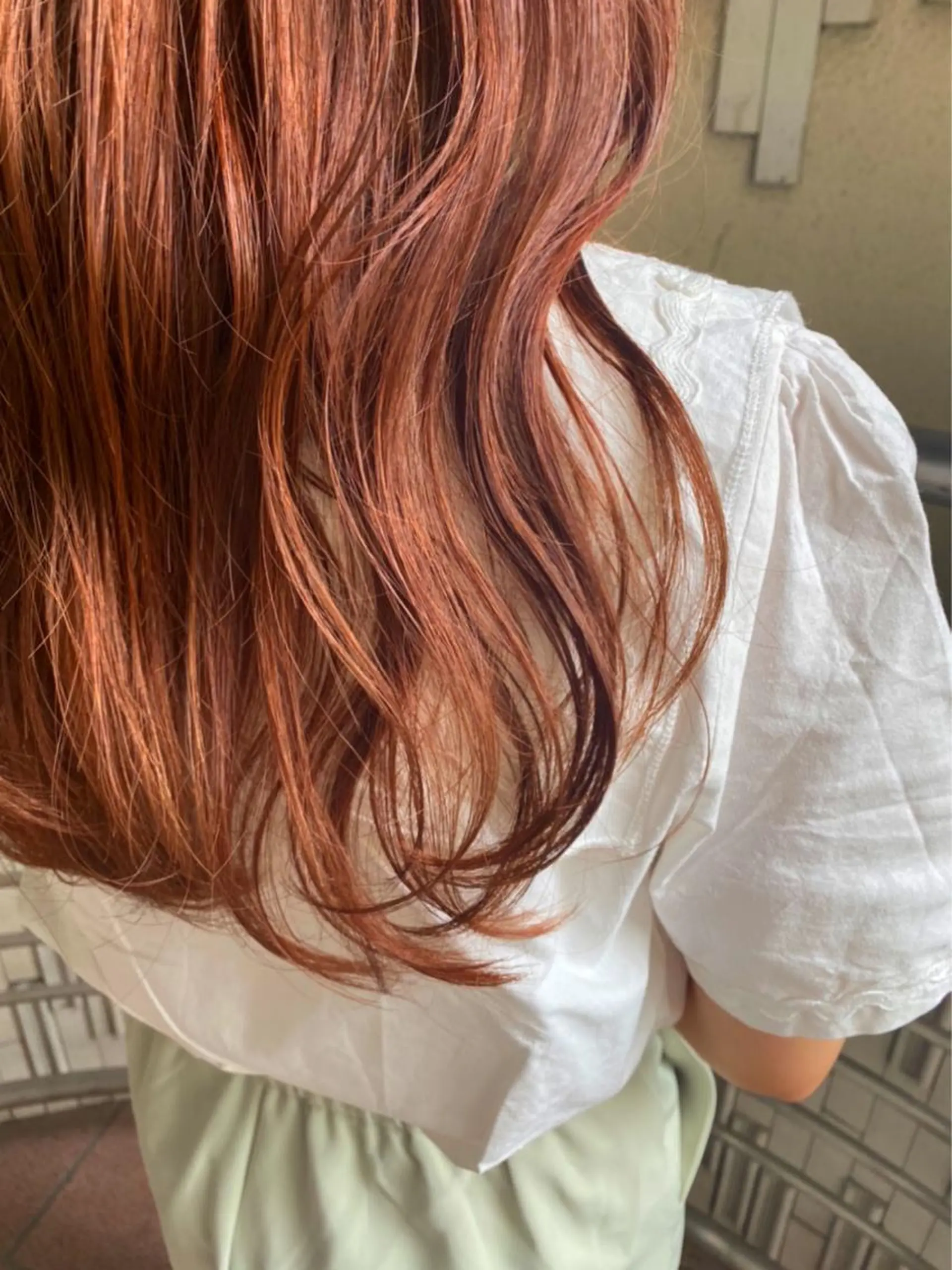 ロング カラー カット ヘアカラー トリートメント ikeda shioriのヘアスタイル