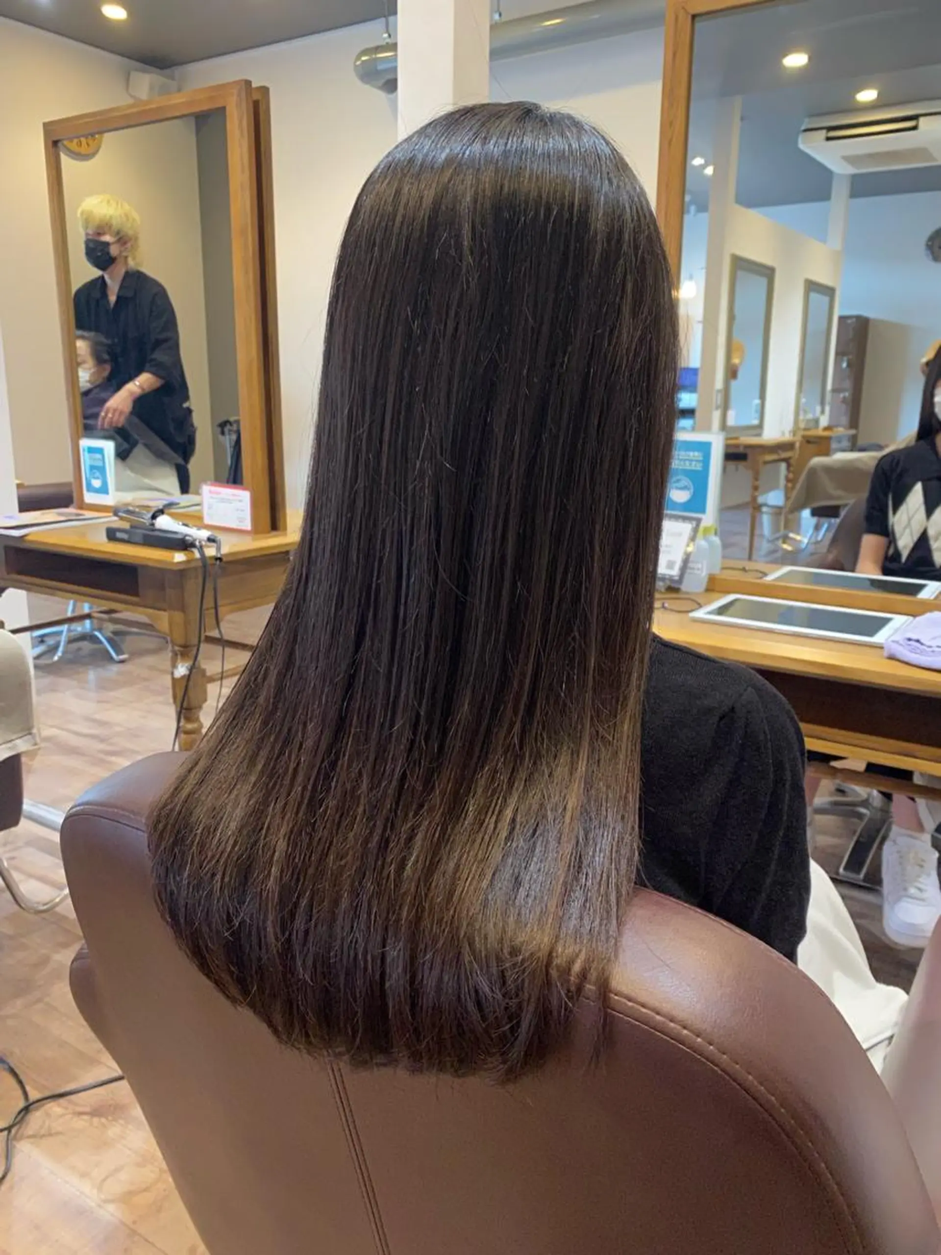 ロング 縮毛矯正 美容室Limb所属・髪質改善/縮毛/小林 水葵のヘアスタイル