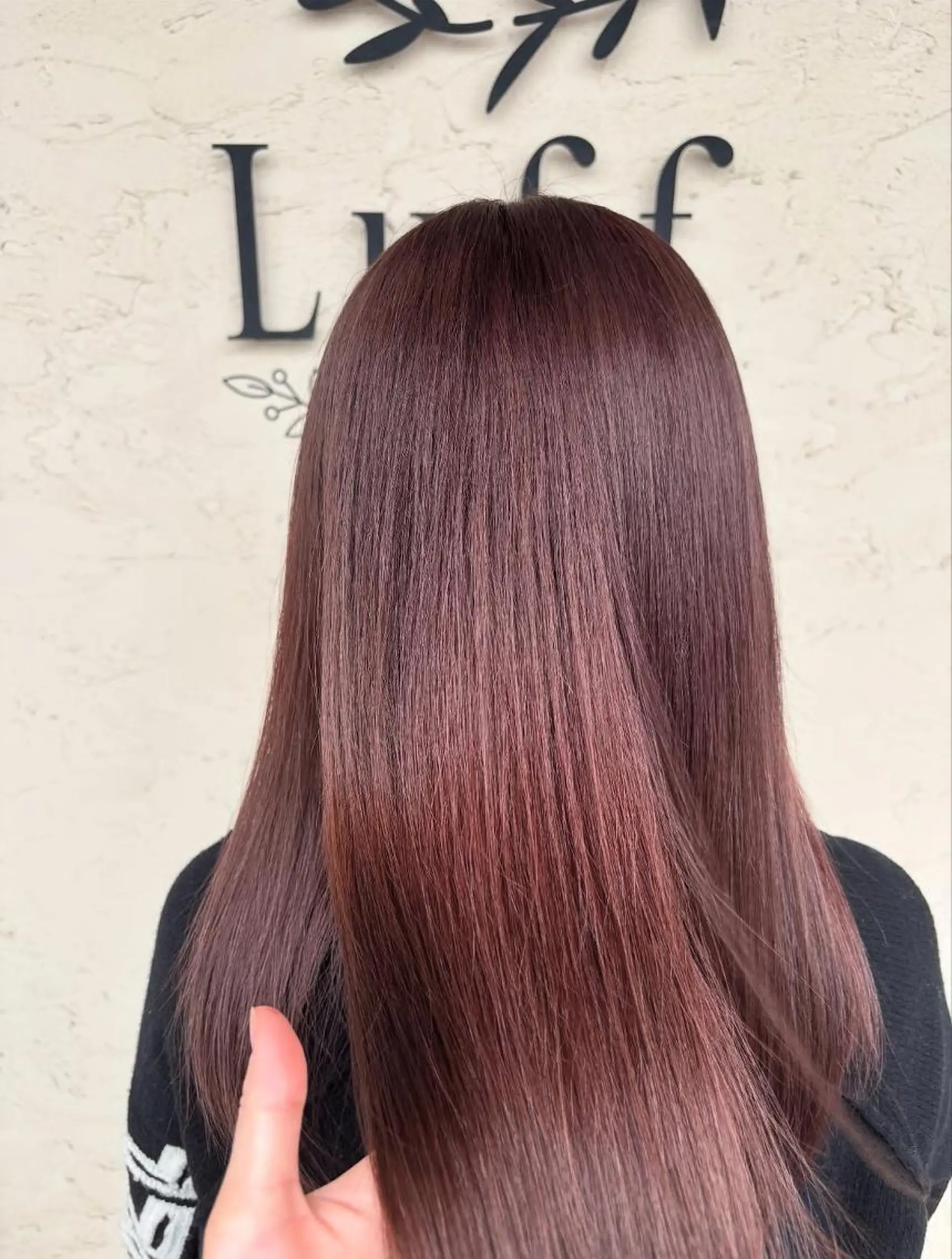 ロング カット ヘアカラー 昇 ひかるのヘアスタイル