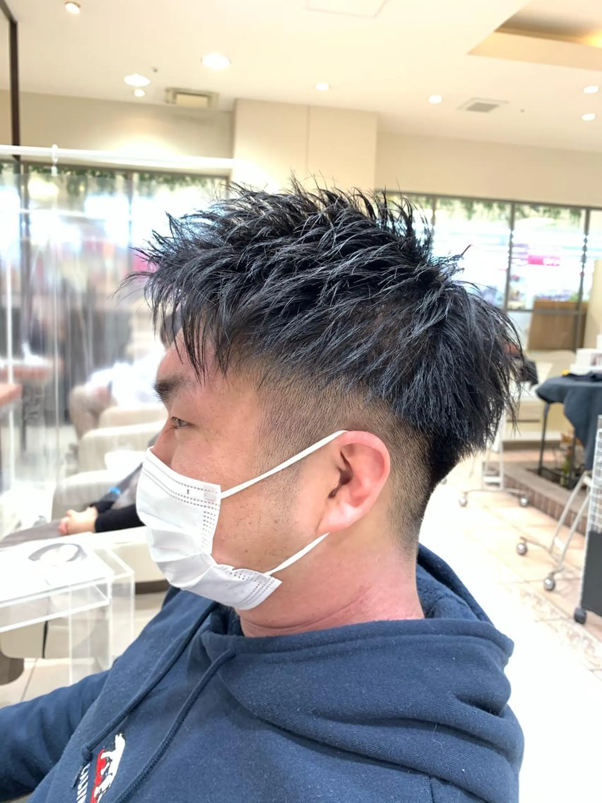 メンズ MODEks eau 佐藤優志のヘアスタイル