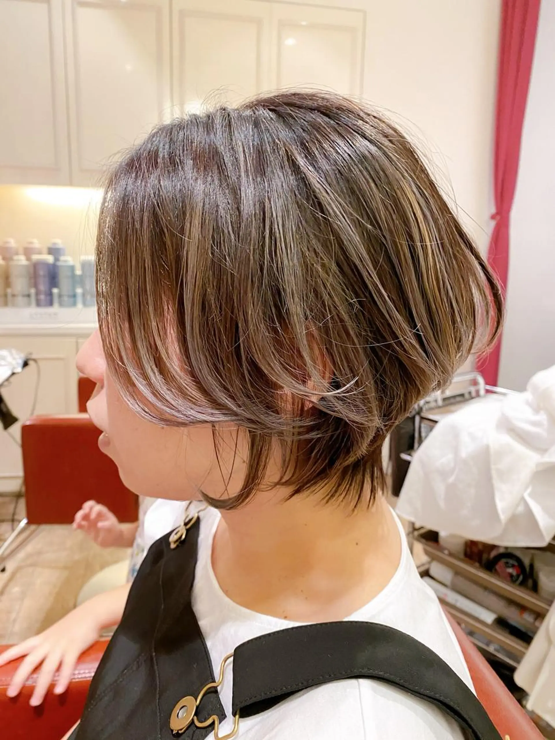 ショート カット ヘアカラー FELIZA所属・似合わせの達人🔥 石川就平のヘアスタイル