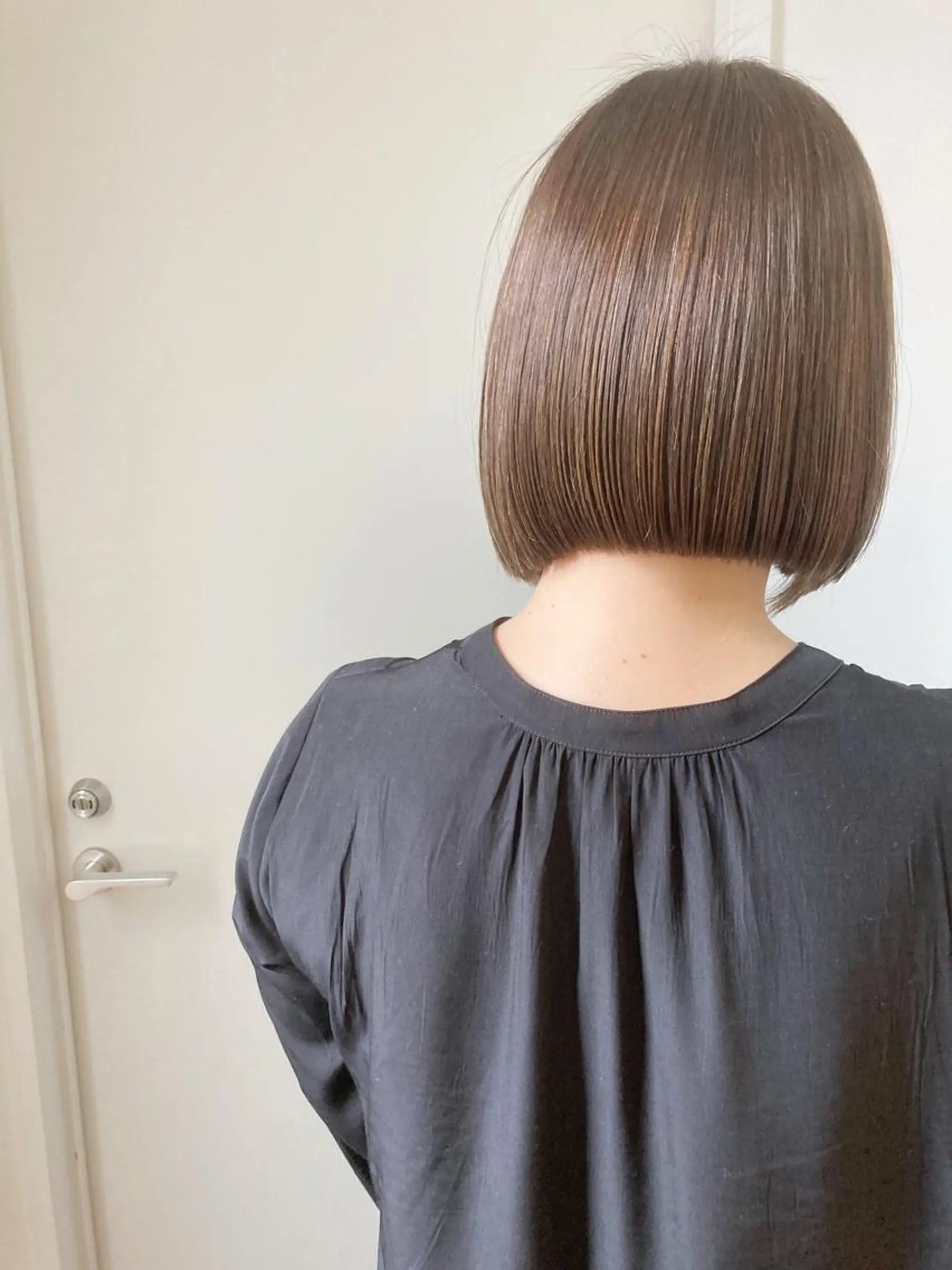 ミディアム 髪質改善 カット ヘアカラー 小木曽智美 /ボブ/ショートのヘアスタイル