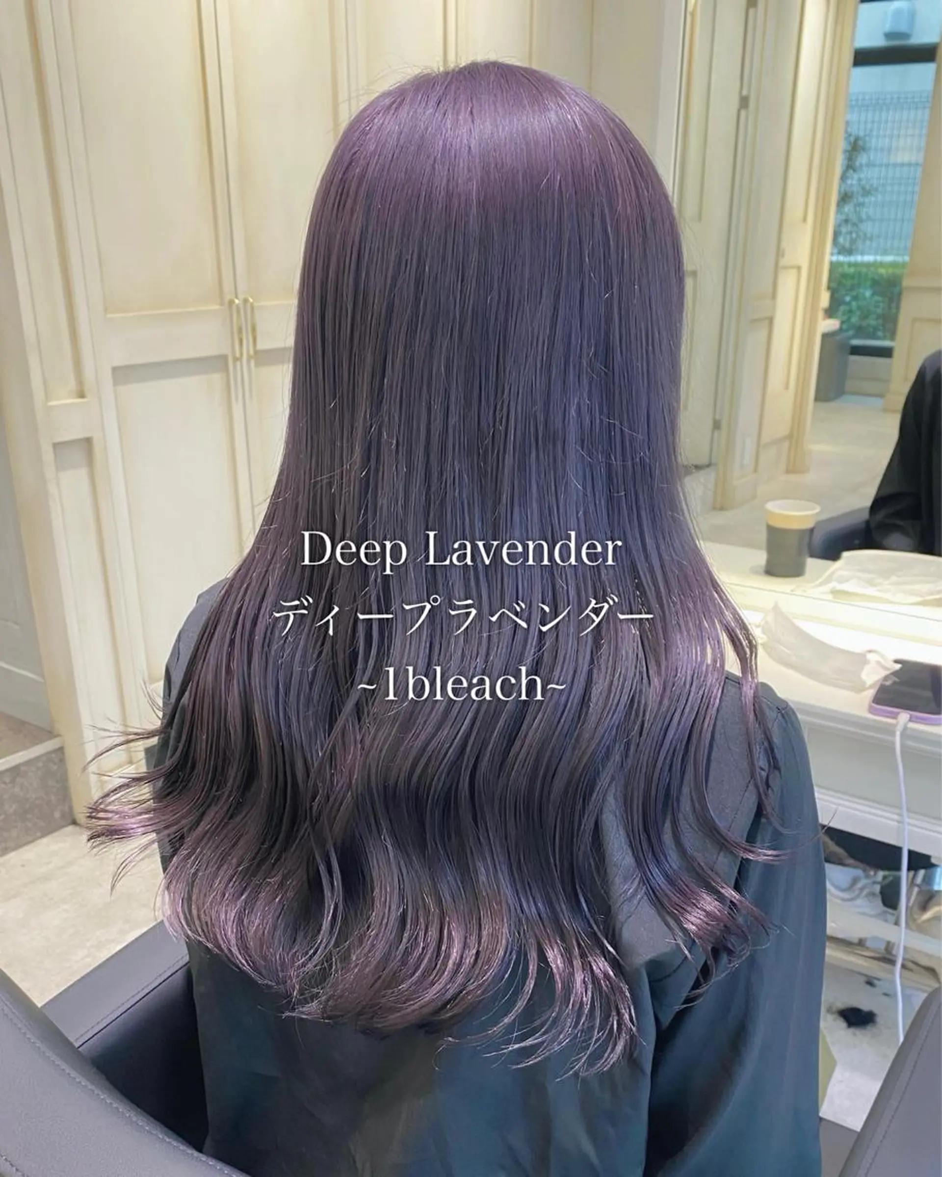 セミロング カラー ヘアカラー トリートメント THESALONS所属・🤍ブリーチカラー /寄田龍樹🤍のヘアスタイル