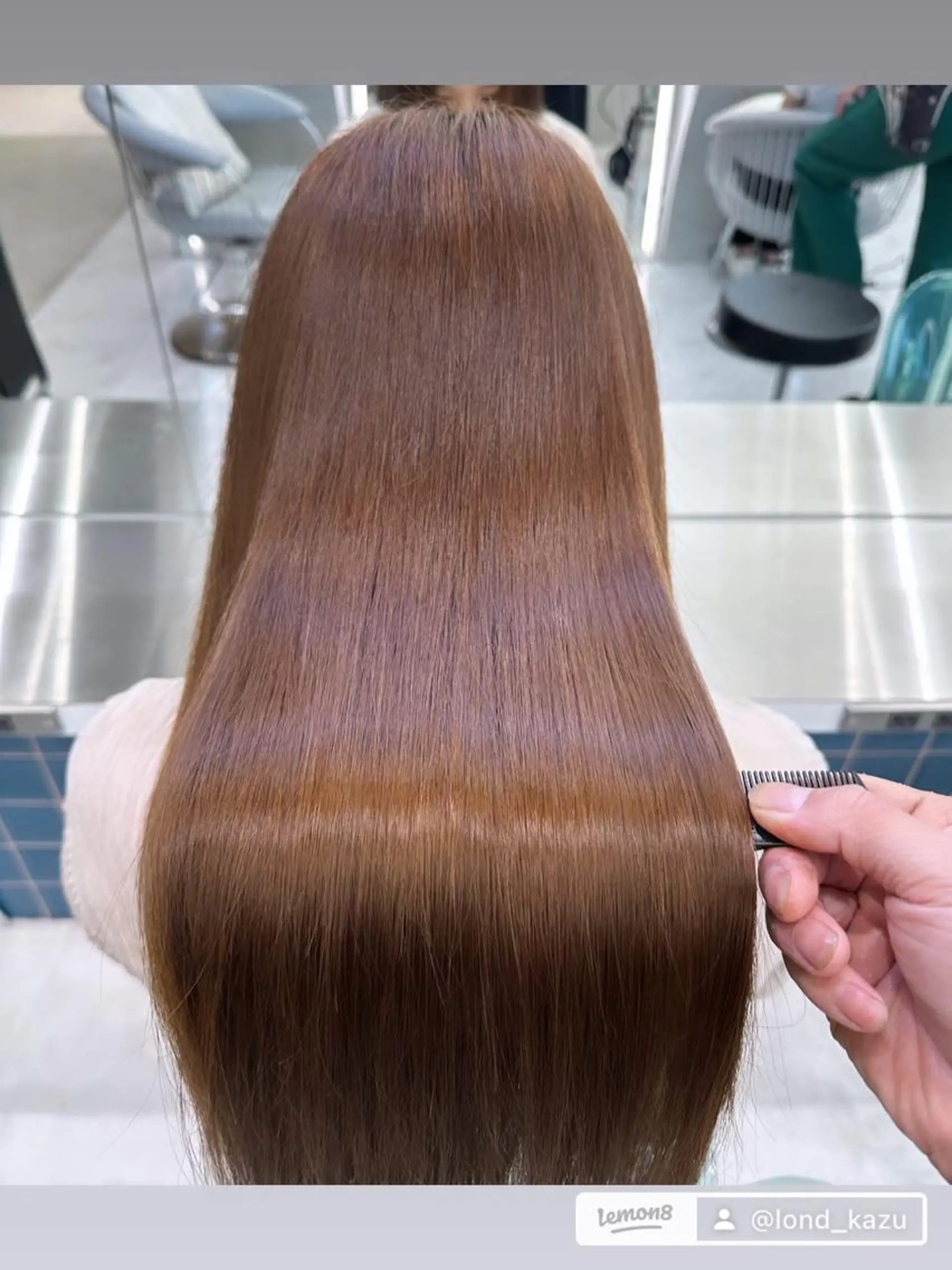 ロング Lond　luce心斎橋所属・✨髪質改善✨縮毛矯正 ホウダカズヒロのヘアスタイル