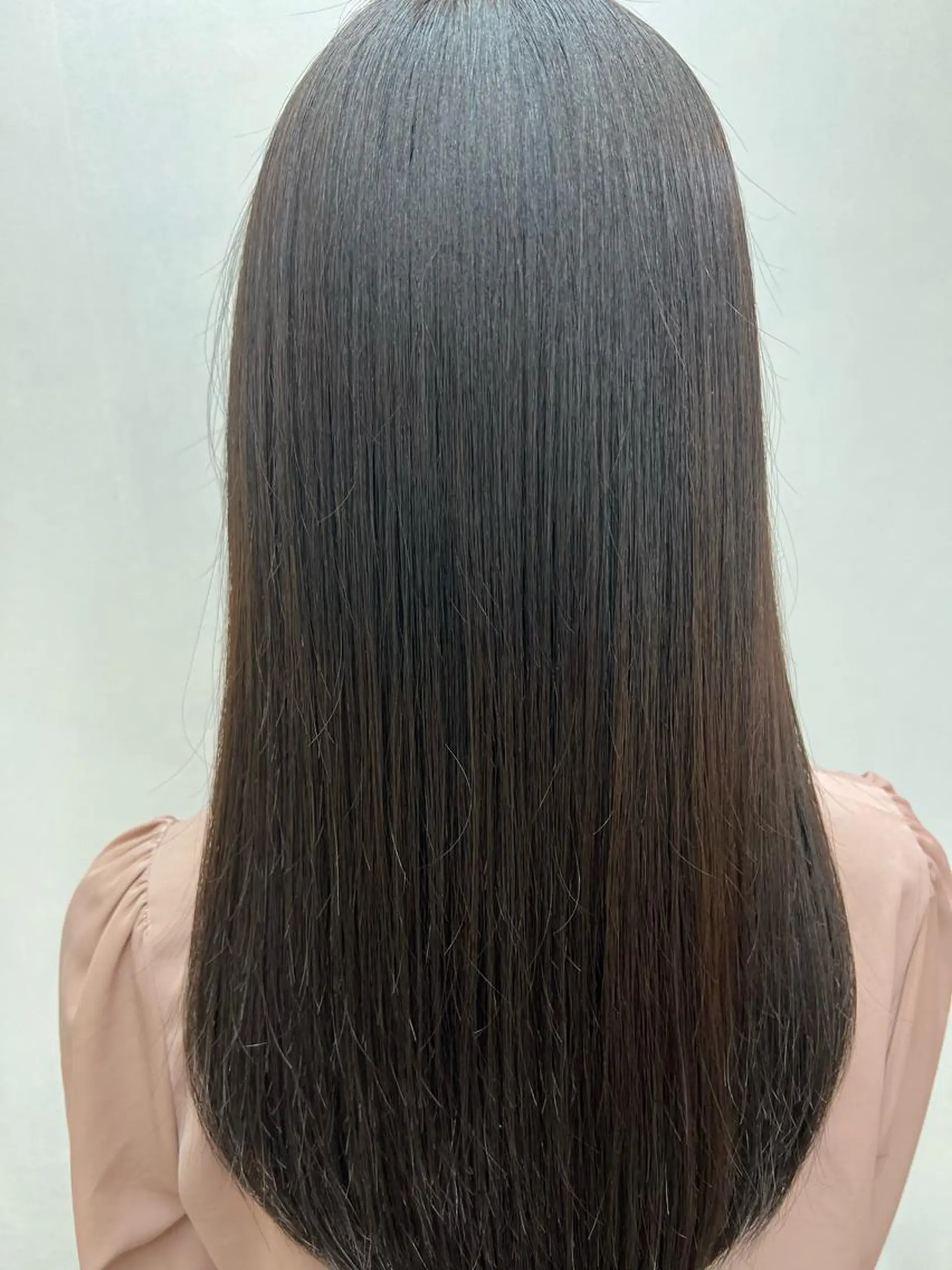 ロング カラー カット 縮毛矯正 透明感カラー ゆうだいのヘアスタイル