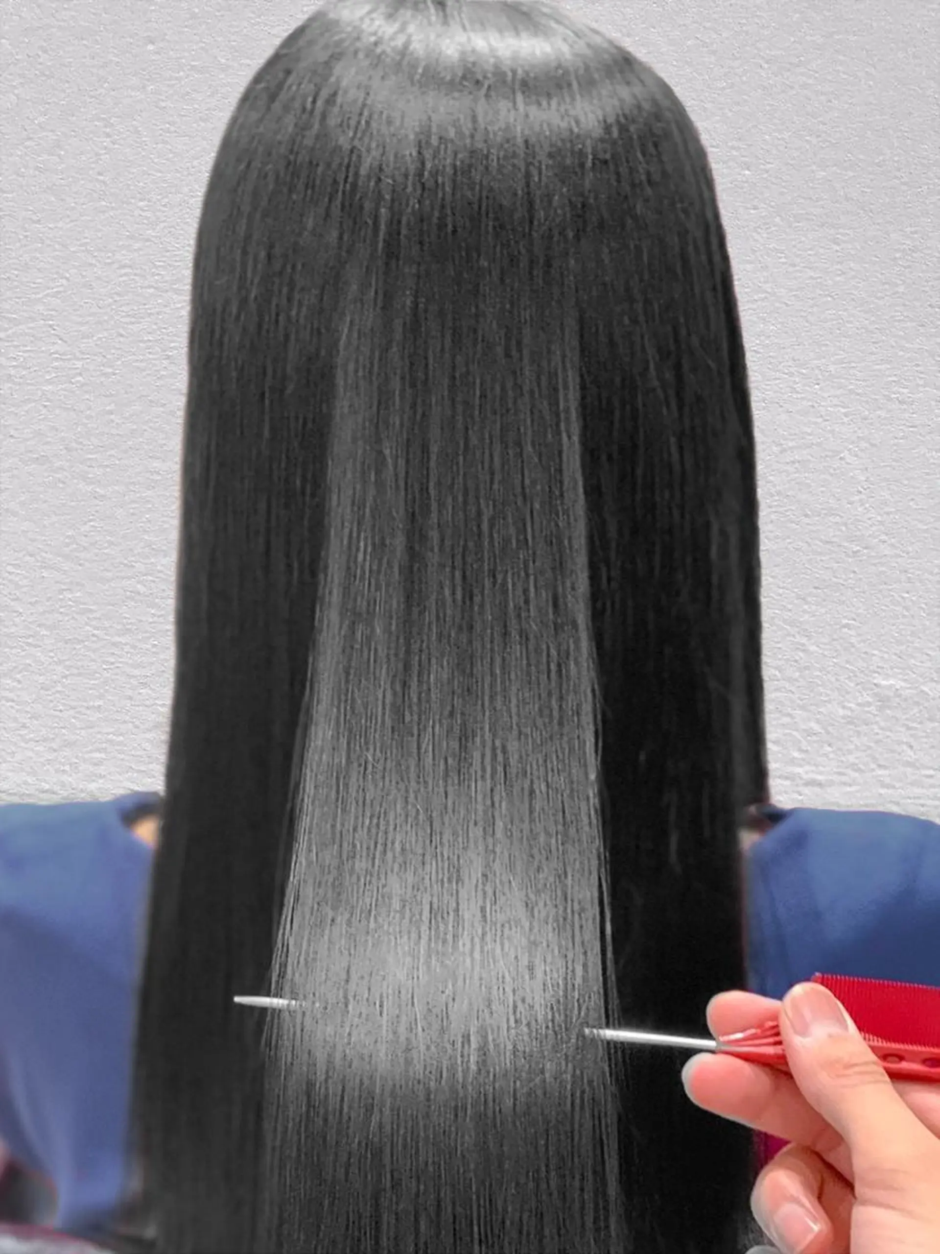 セミロング ヘアアレンジ カラー セミロングパーマ バレイヤージュ ブリーチ ケアブリーチ デザインカラー カット ヘアカラー パーマ トリートメント ROW町田🌿 大人可愛い/艶髪改善のヘアスタイル