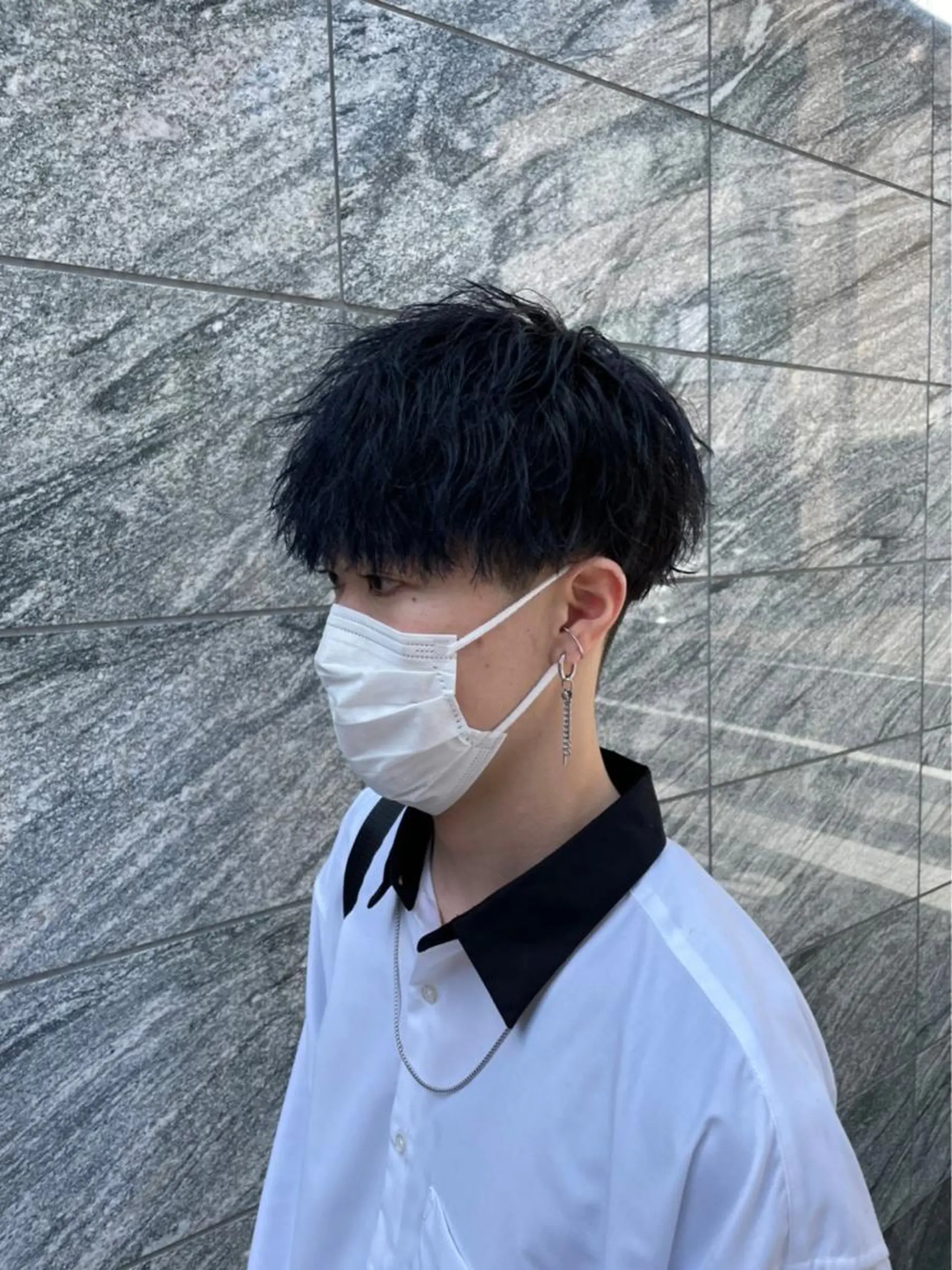 ショート カラー パーマ メンズ 【メンズ特化】 笹目純のヘアスタイル