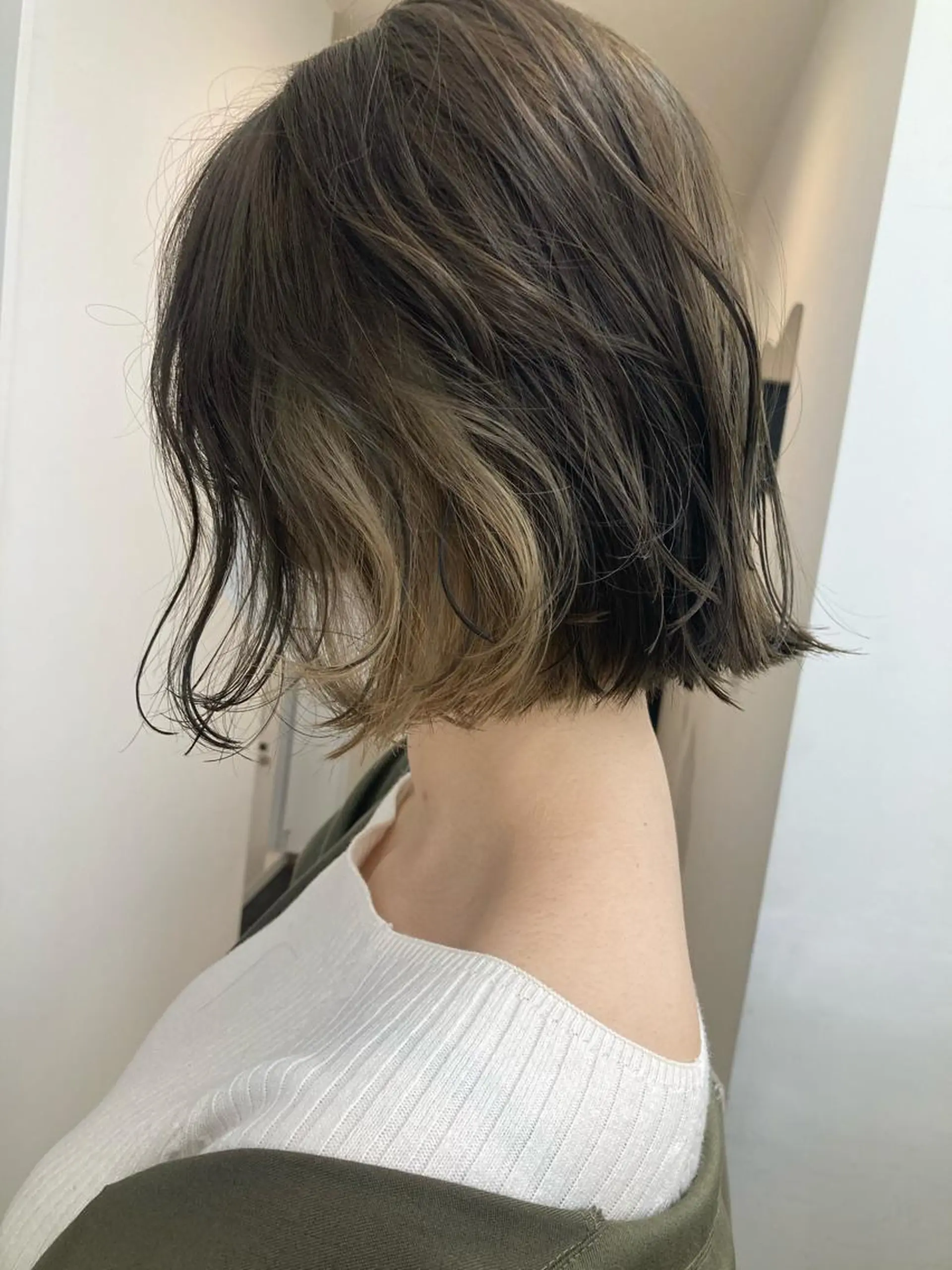 ミディアム カラー カット ヘアカラー トリートメント ポミエ恵比寿所属・🤎口コミ5.0 カラー好評🤎KENのヘアスタイル
