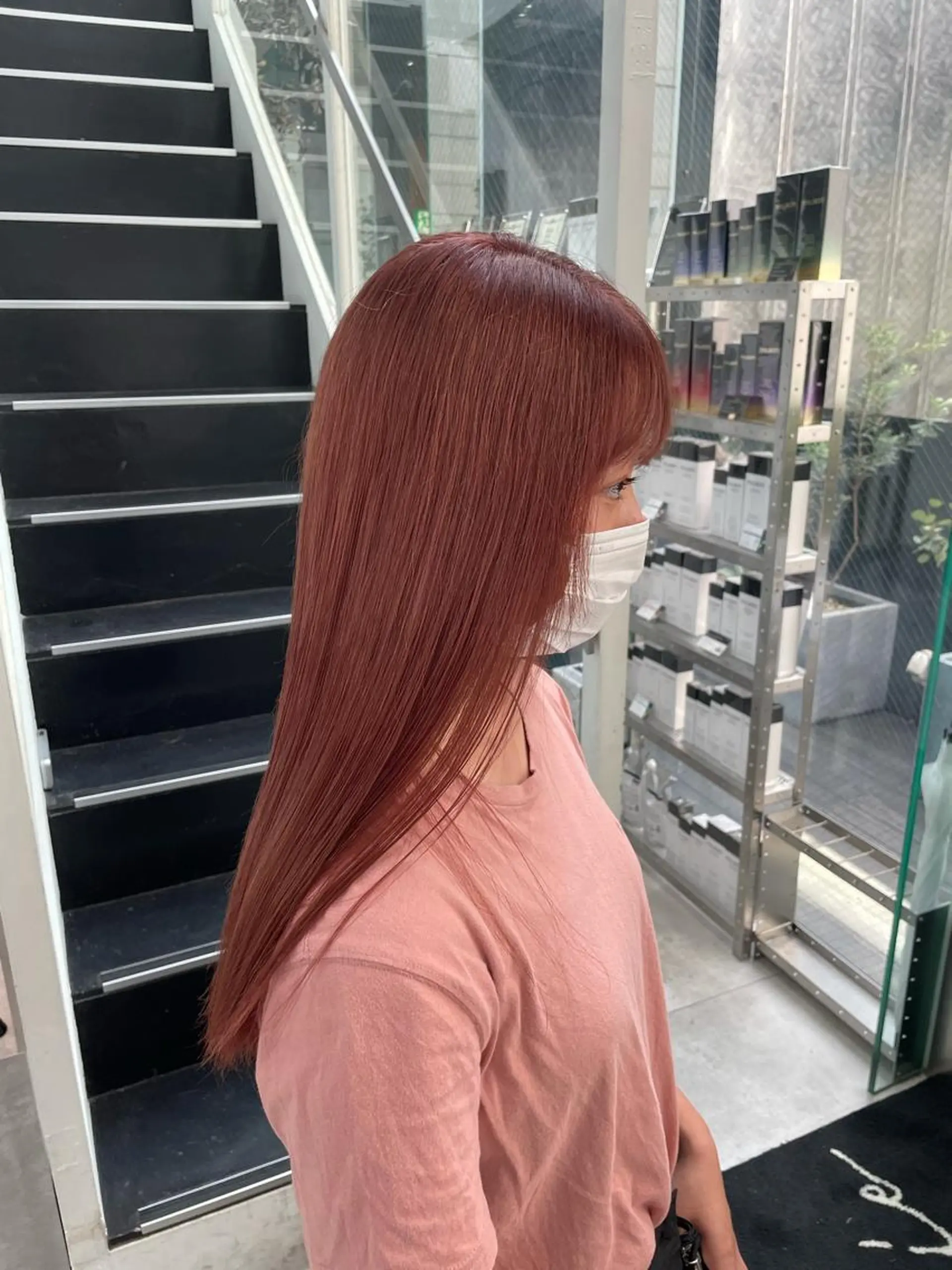 ロング オノ テンタのヘアスタイル