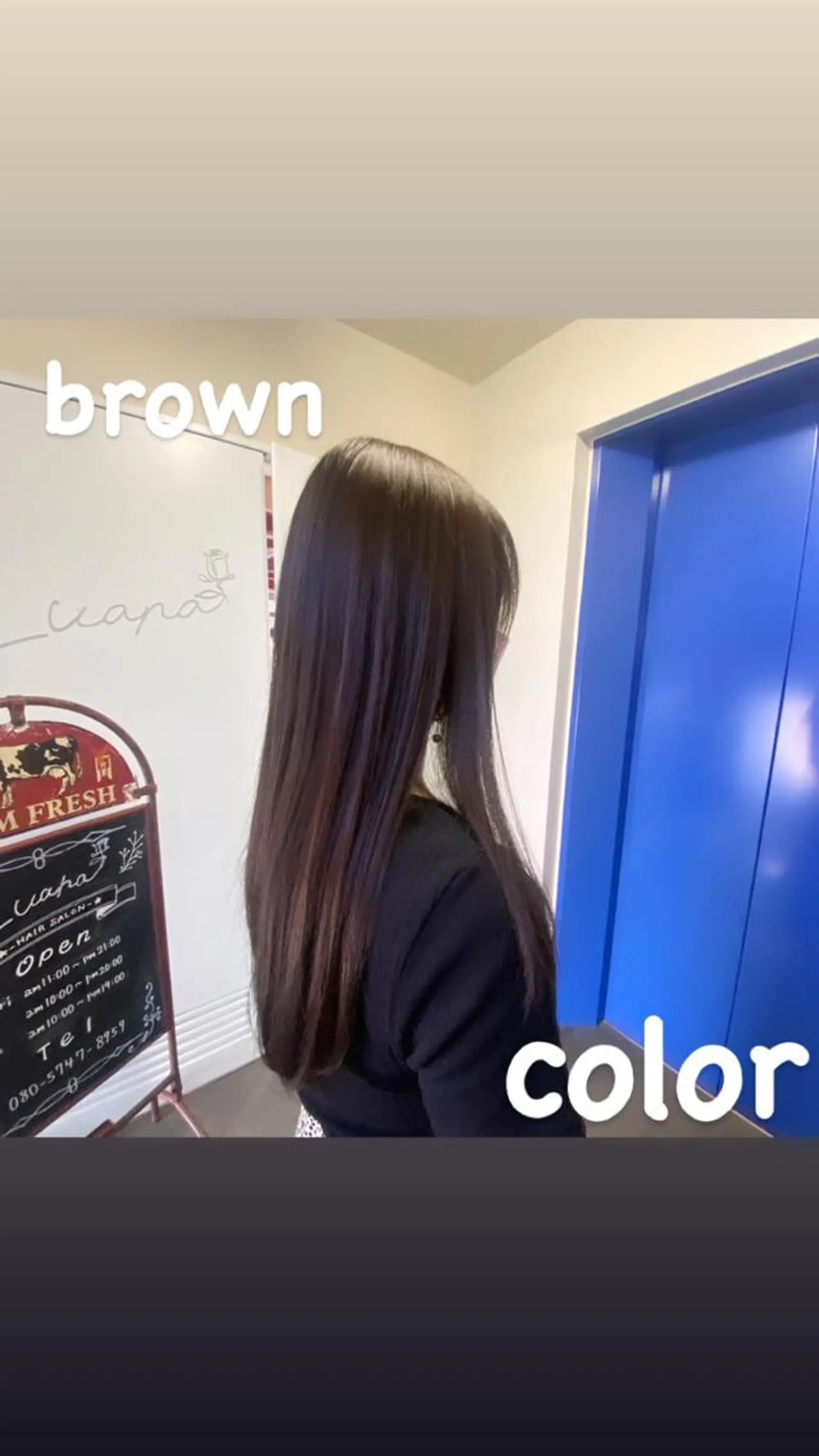 セミロング カラー ヘアカラー トリートメント Go today  シェアサロン札幌nix店所属・海外スタイル✂︎ ✂︎sunのヘアスタイル