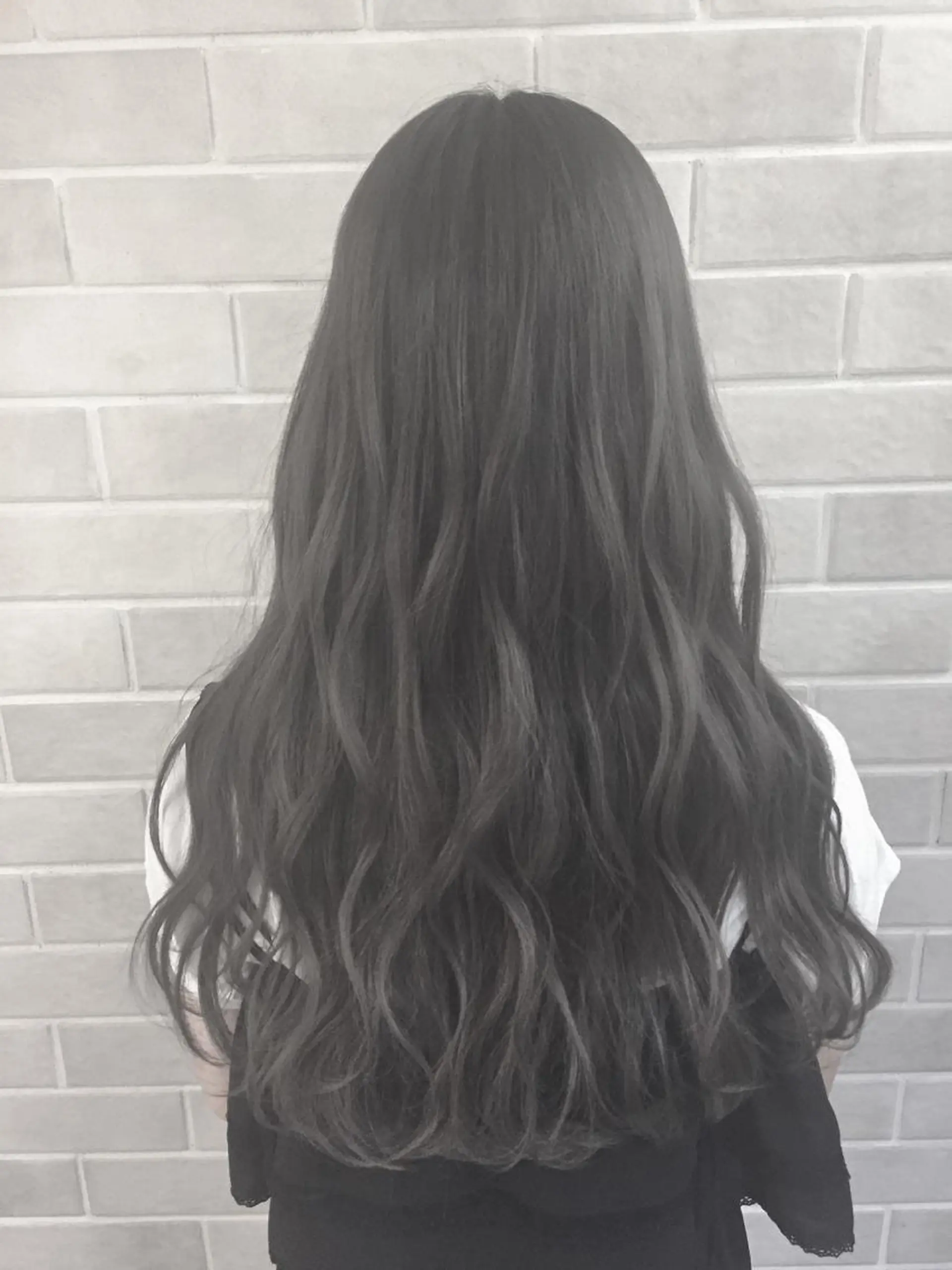ロング 韓国系ダブルカラー✨ ハイライト専門✨春日のヘアスタイル