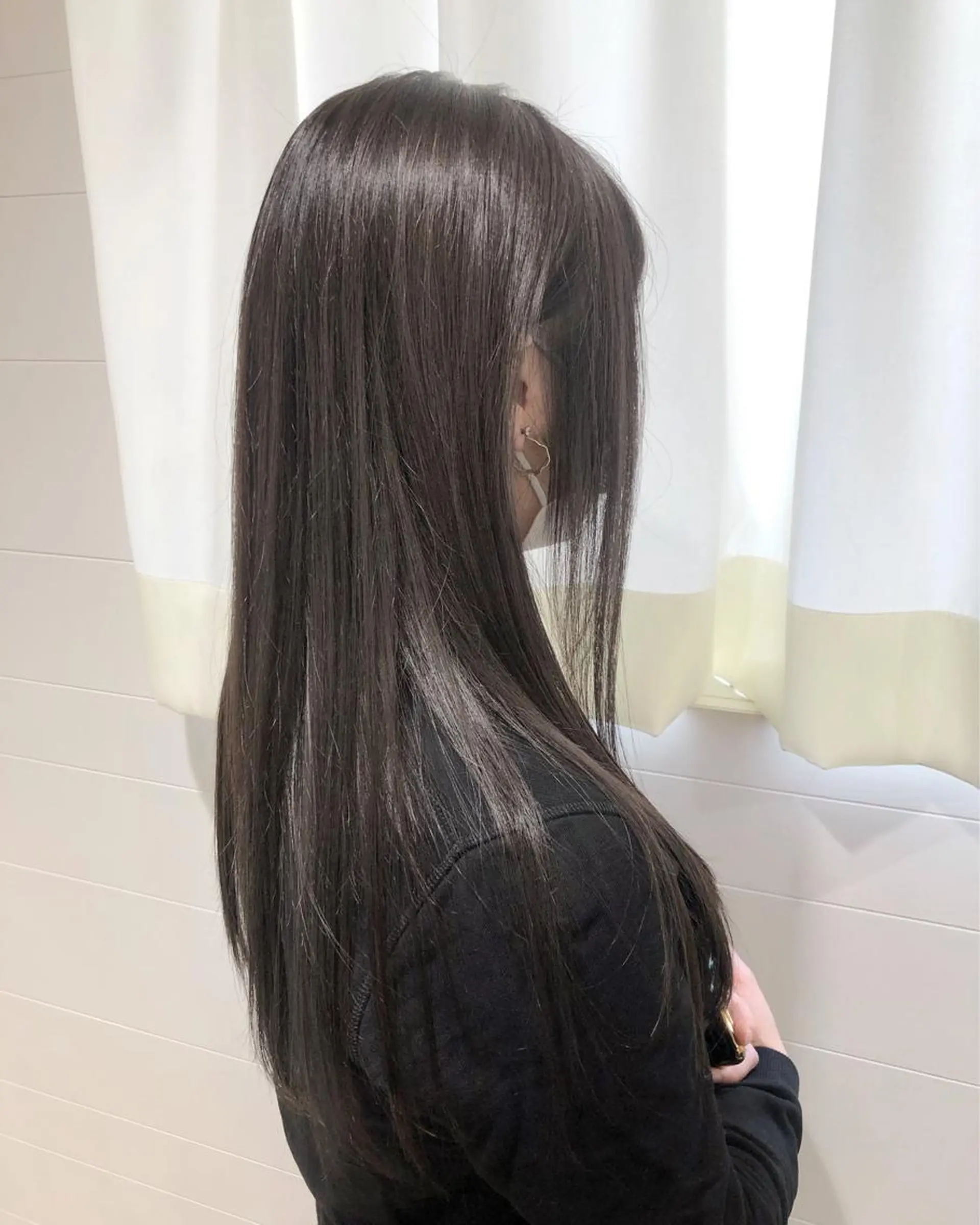 ロング カラー ヘアカラー トリートメント 🌟eyeモデル募集 しもさこ🌟のヘアスタイル
