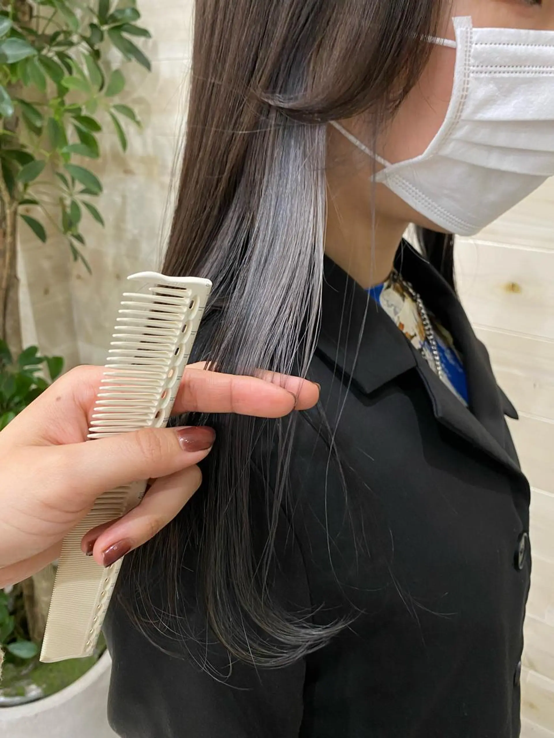 ロング カラー 韓国ヘア／艶カラー minamiのヘアスタイル