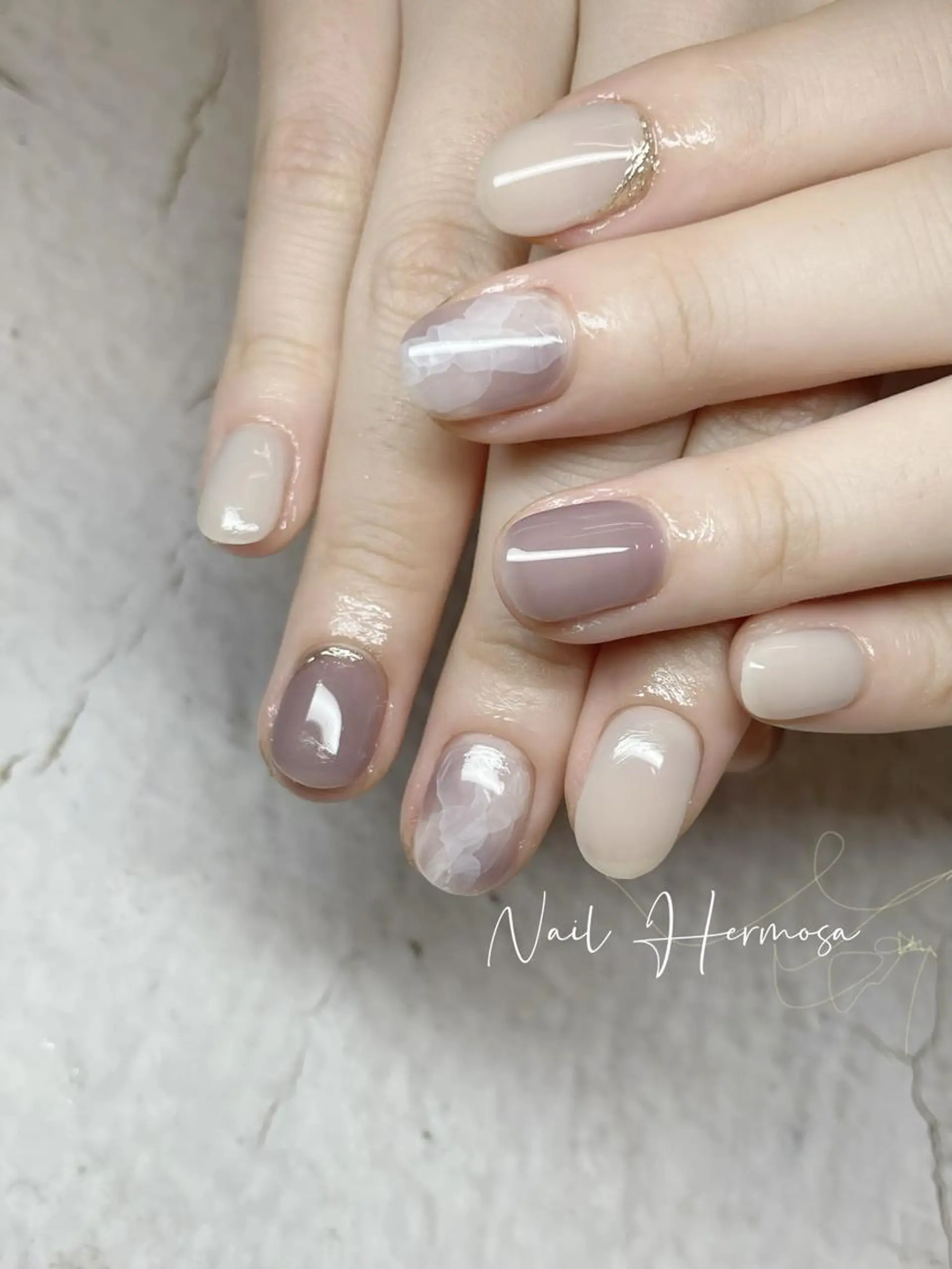ネイル 桜ネイル 長さ出し フラッシュネイル フラワーネイル フットネイル ハンドネイル ネイル エルモサのネイルデザイン