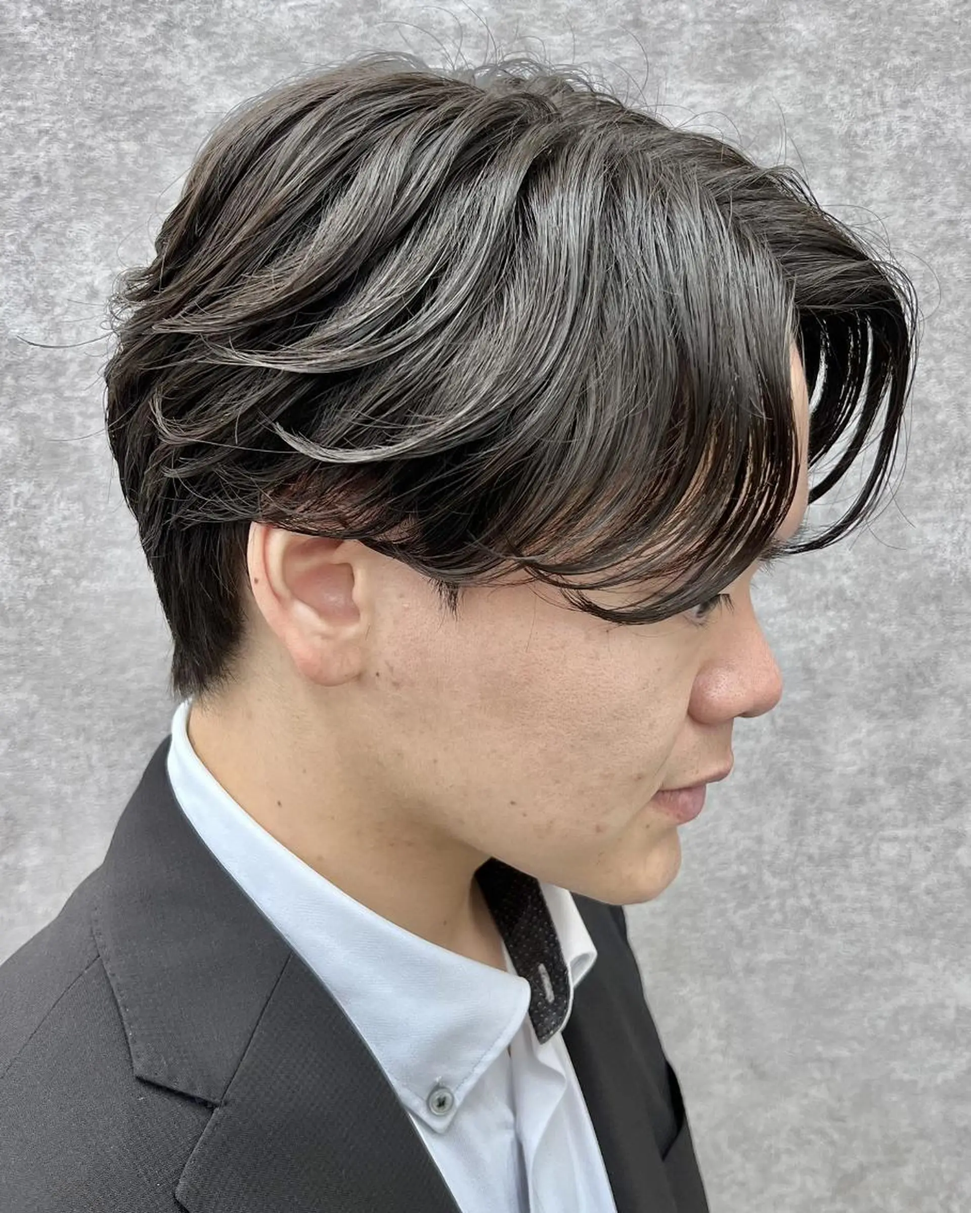 パーマ メンズ カット パーマ GLOP HOMME 店長　アオトのヘアスタイル