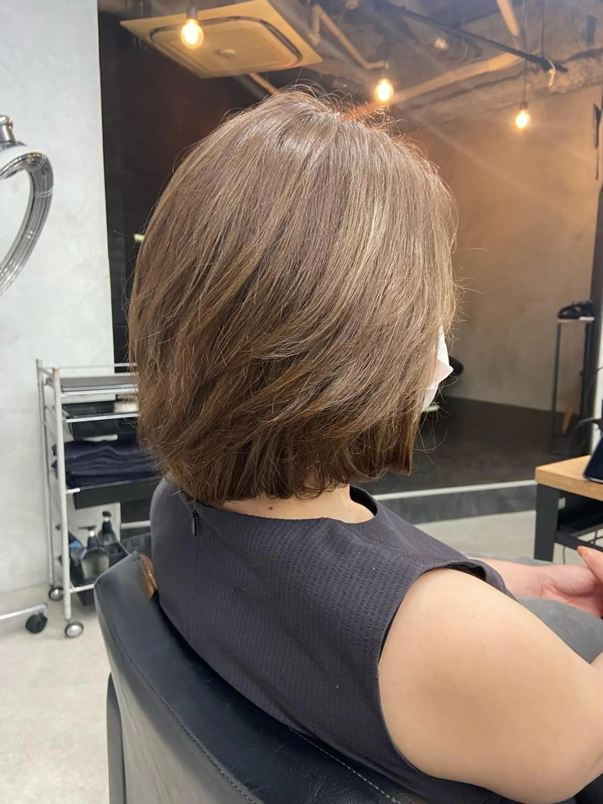 ショート ヘアアレンジ 🫧透明感カラー/ ナルハ🫧のヘアスタイル