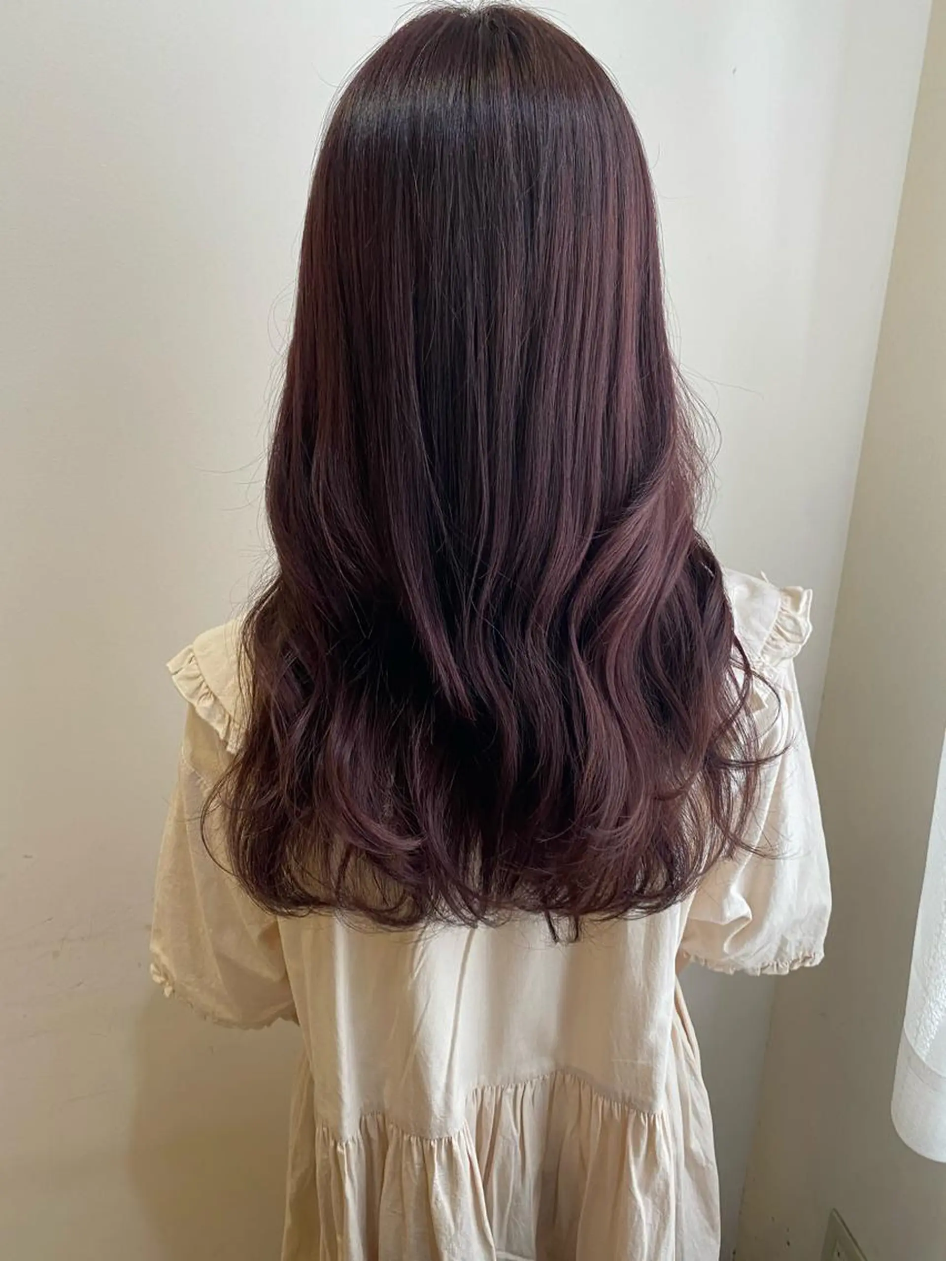 ロング カット ヘアカラー トリートメント 似合わせ顔まわりカッ ト🩶瀧本美咲のヘアスタイル