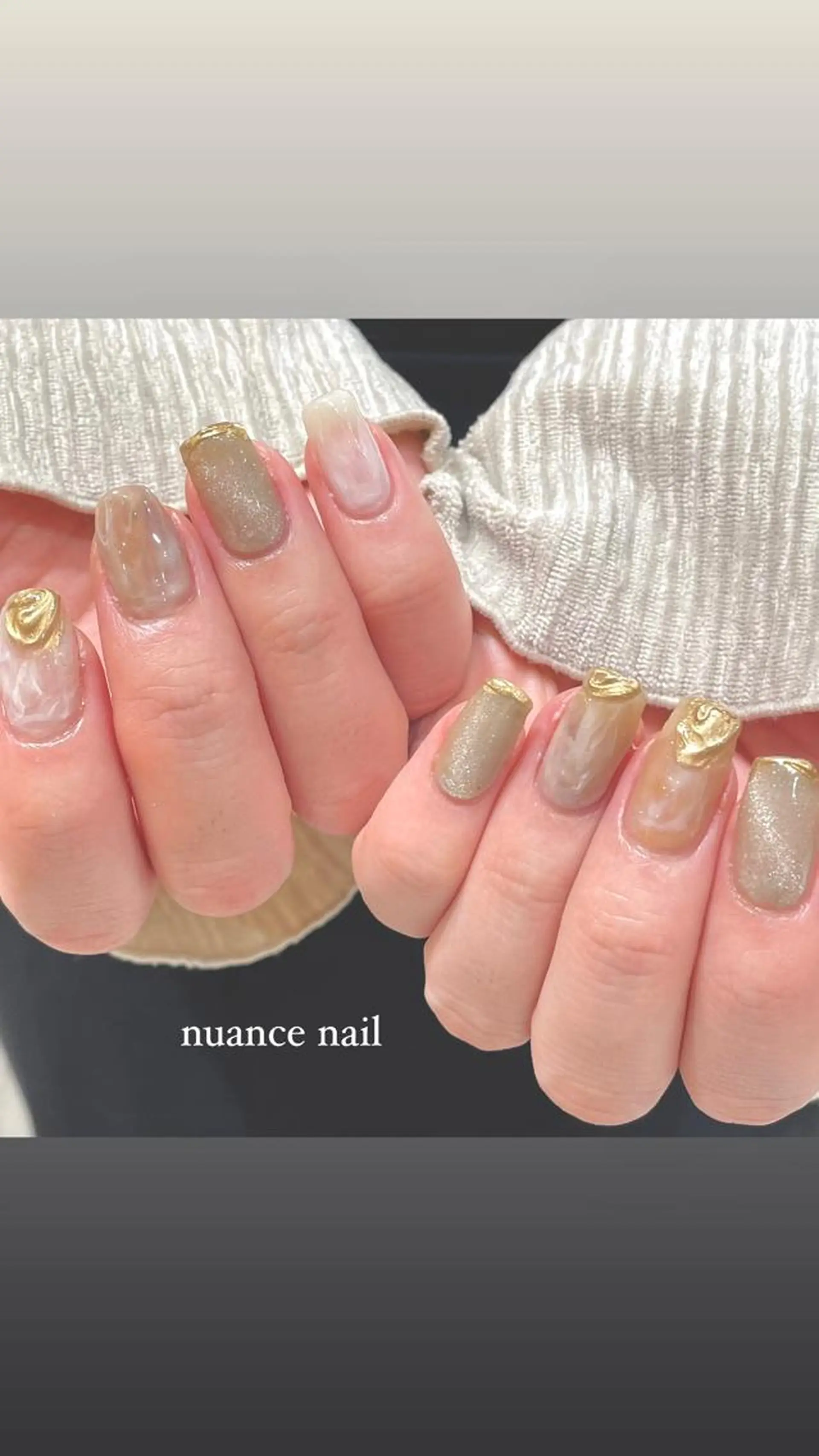 ネイル ハンドネイル 淡色ネイル 🎀moeのネイルデザイン