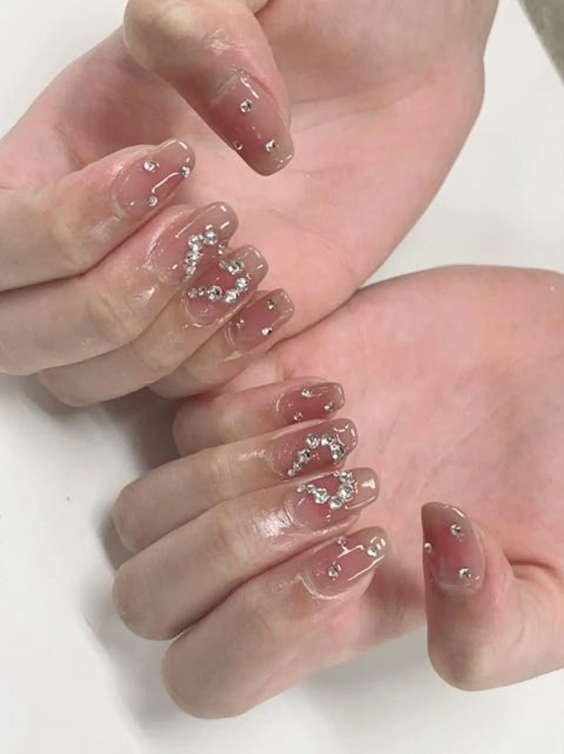 ネイル フットネイル フレンチネイル グラデーション キラキラネイル 韓国ネイル ハンドネイル ハンドケア FASTNAIL PLUS 新宿店のネイルデザイン