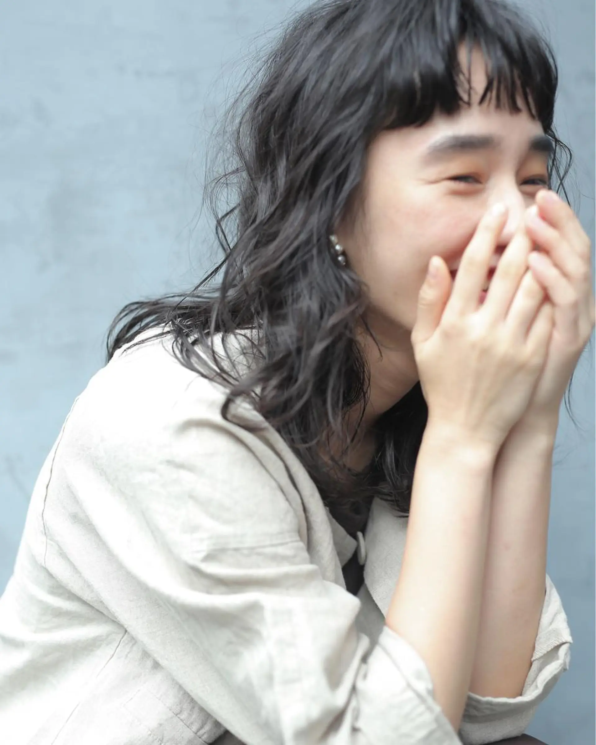 セミロング パーマ カット パーマ トリートメント 🧼柴田 健太郎🧼のヘアスタイル