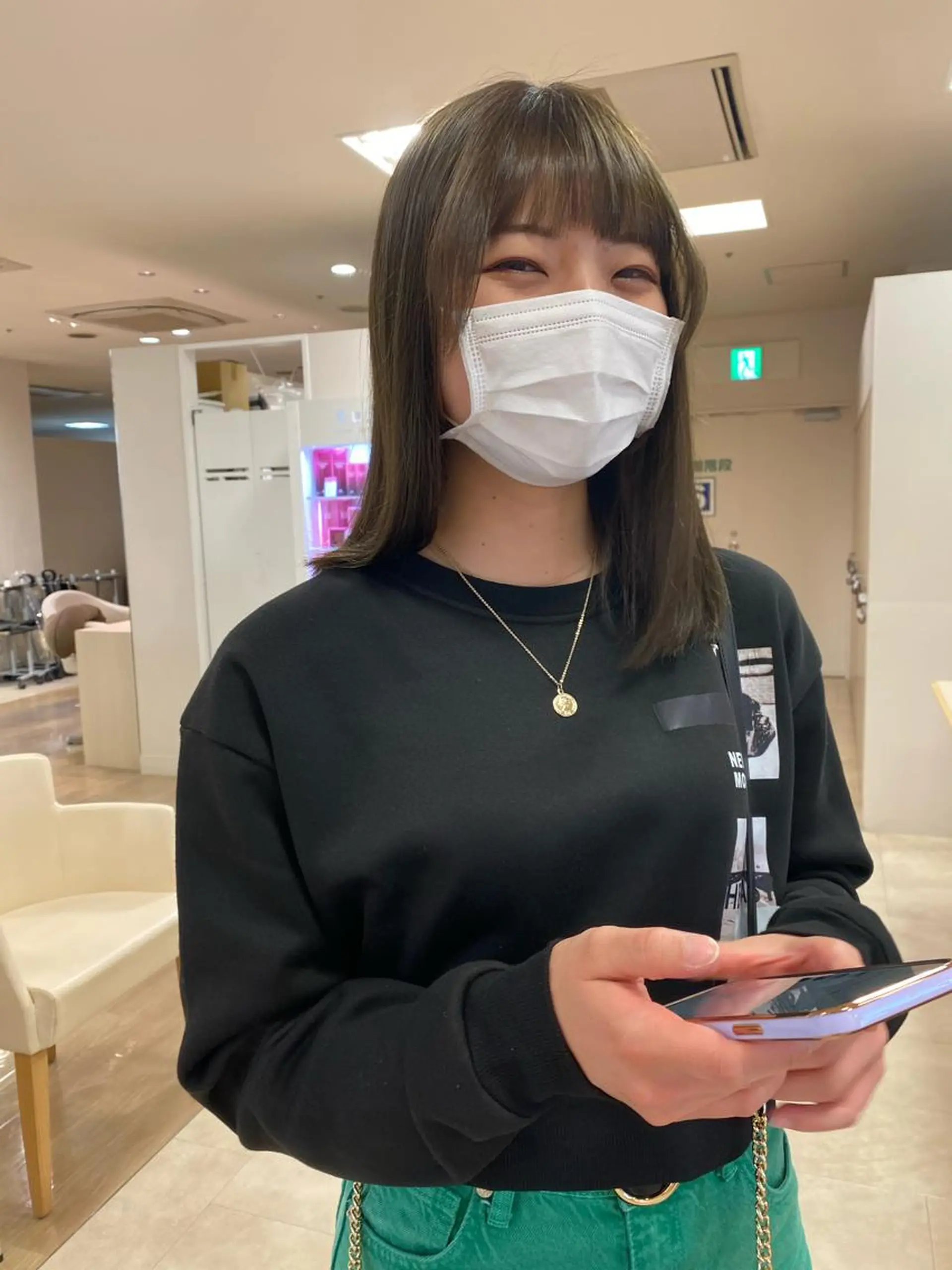 ミディアム カラー レイヤー/ウルフ🤎 mayo.のヘアスタイル