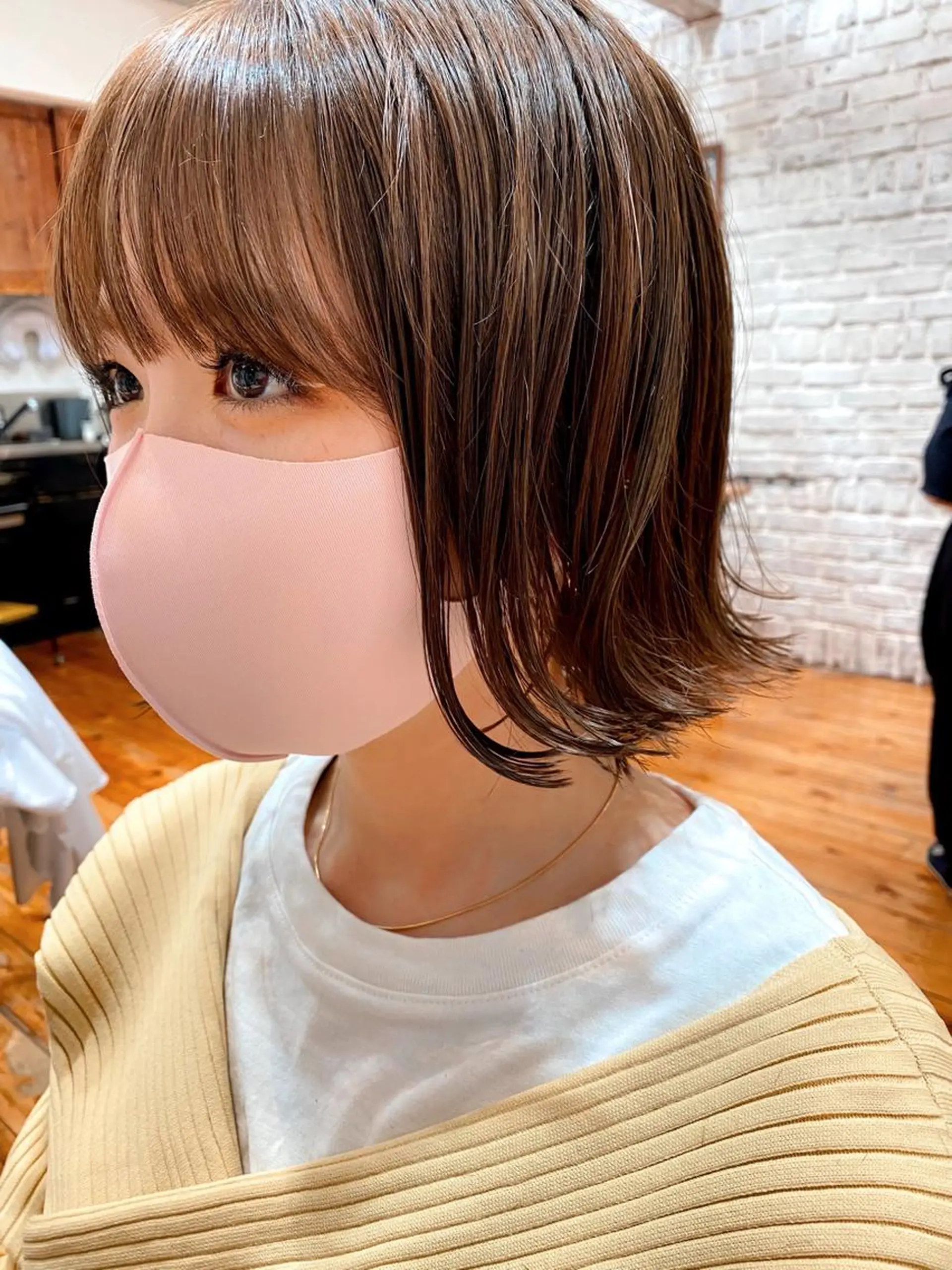 ショート カラー カット特化柏駅 徒歩3分LOUのヘアスタイル