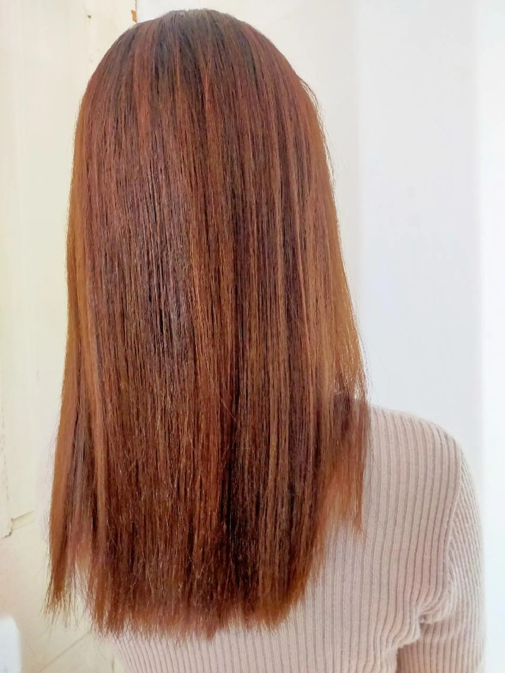 セミロング くせ毛 酸性ストレート Culumi所属・Culumi クルミ 松井照雄/梅田茶屋町のヘアスタイル