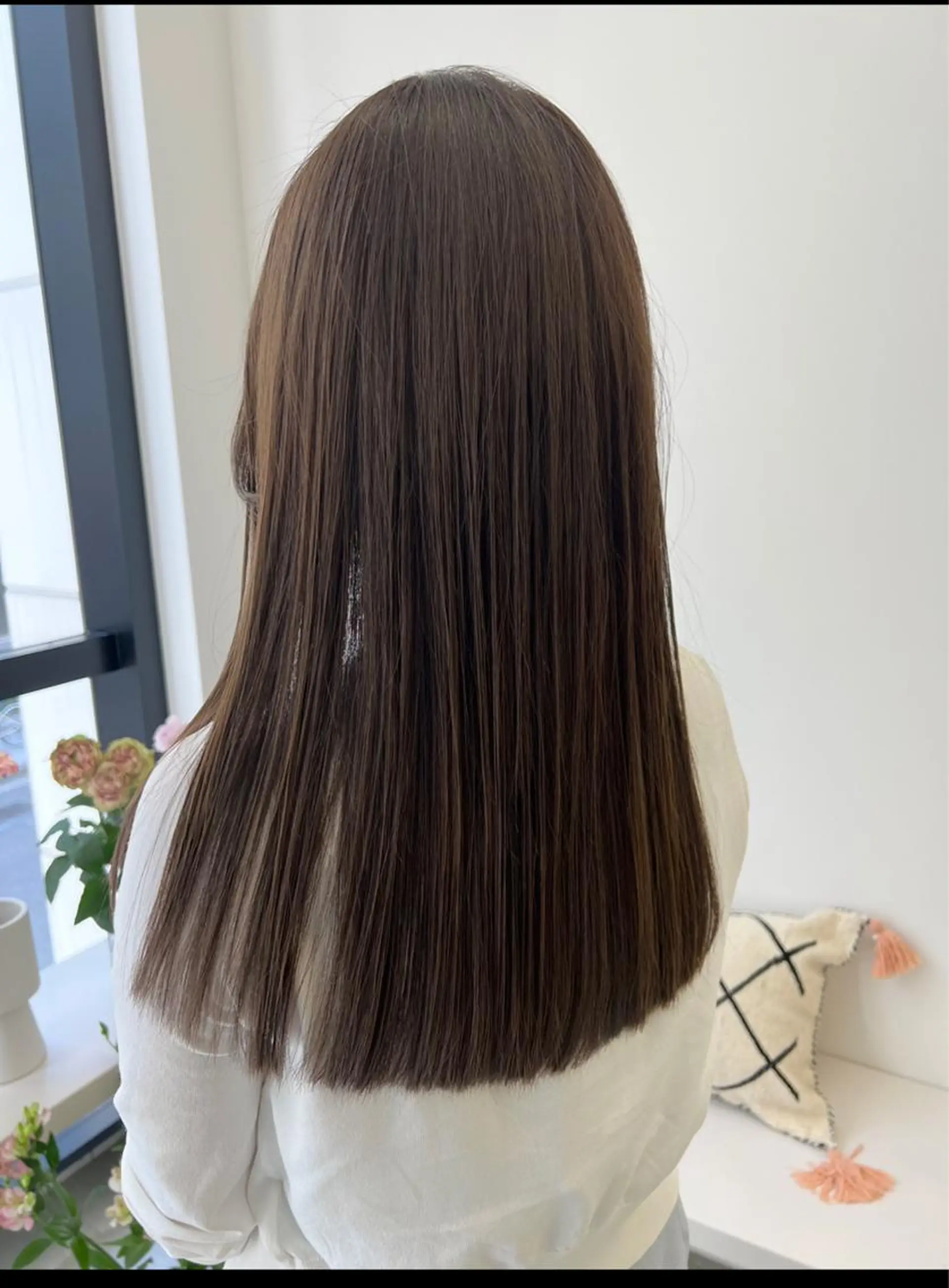 ロング カラー カット ヘアカラー トリートメント 名古屋/伏見/花屋 併設/不破新のヘアスタイル