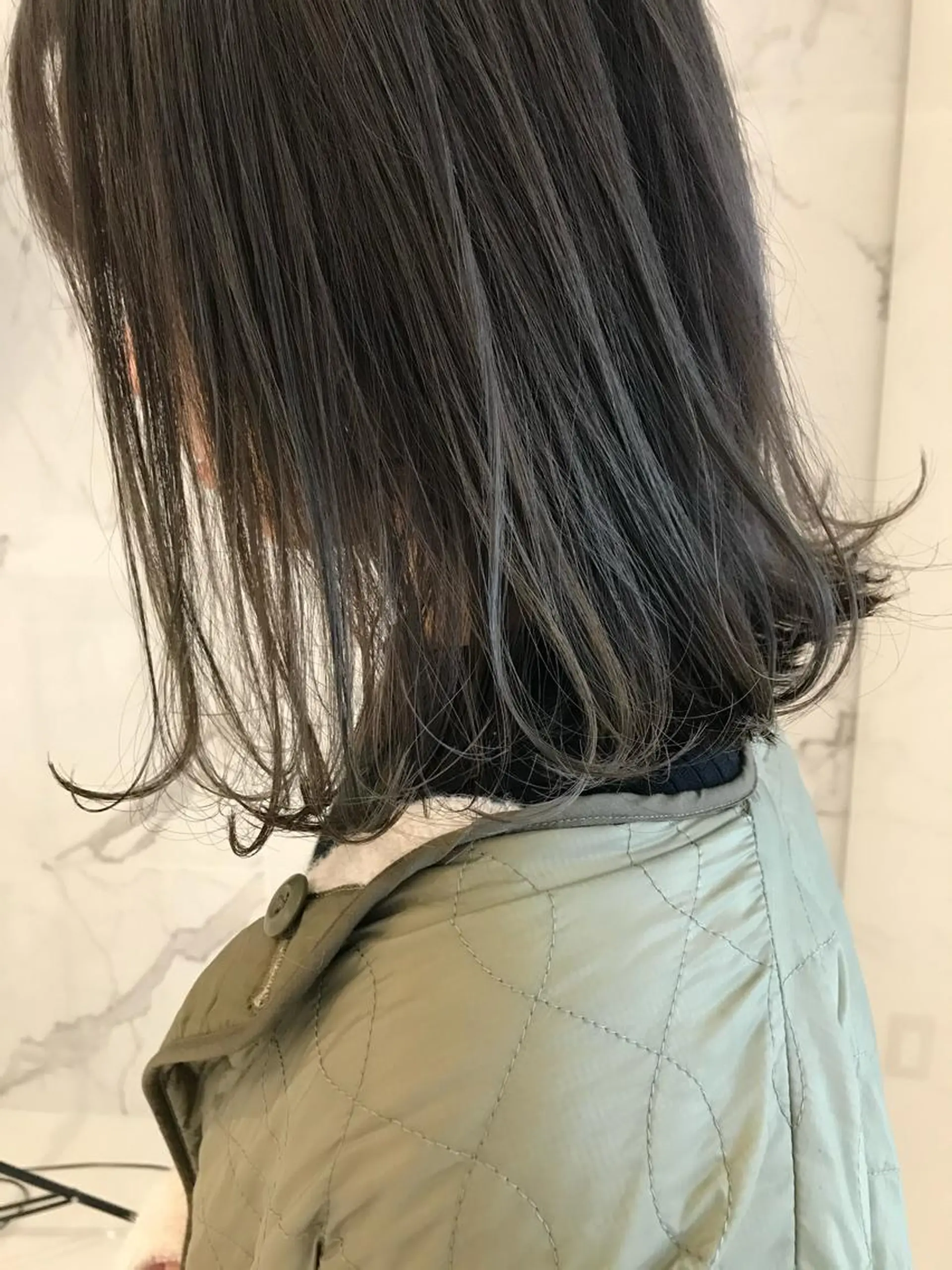 ミディアム 髪質改善IENA店長 小泉拓のヘアスタイル