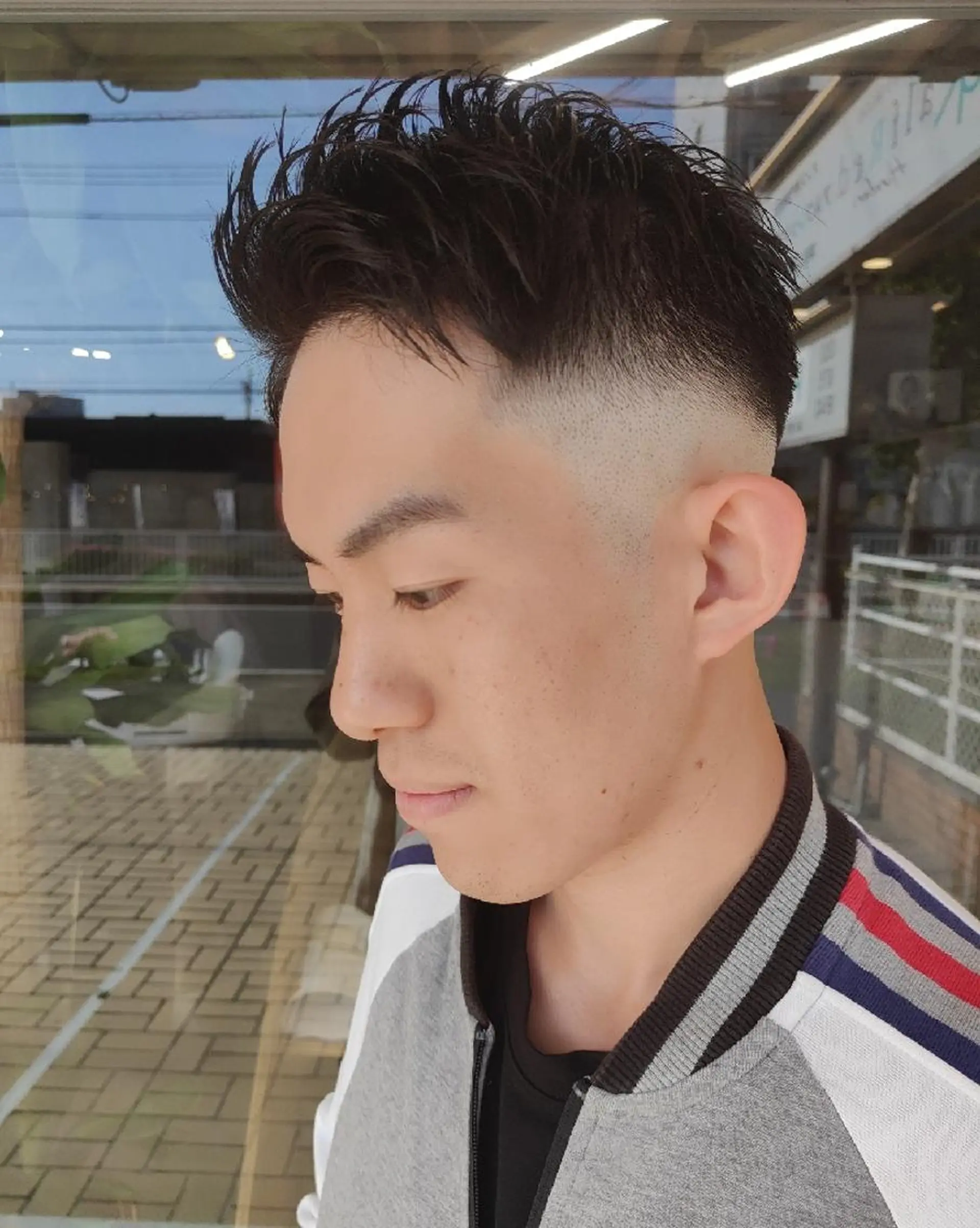 ショート メンズ フェードカット カット ヘッドスパ 【メンズ専門】 田口雄也のヘアスタイル