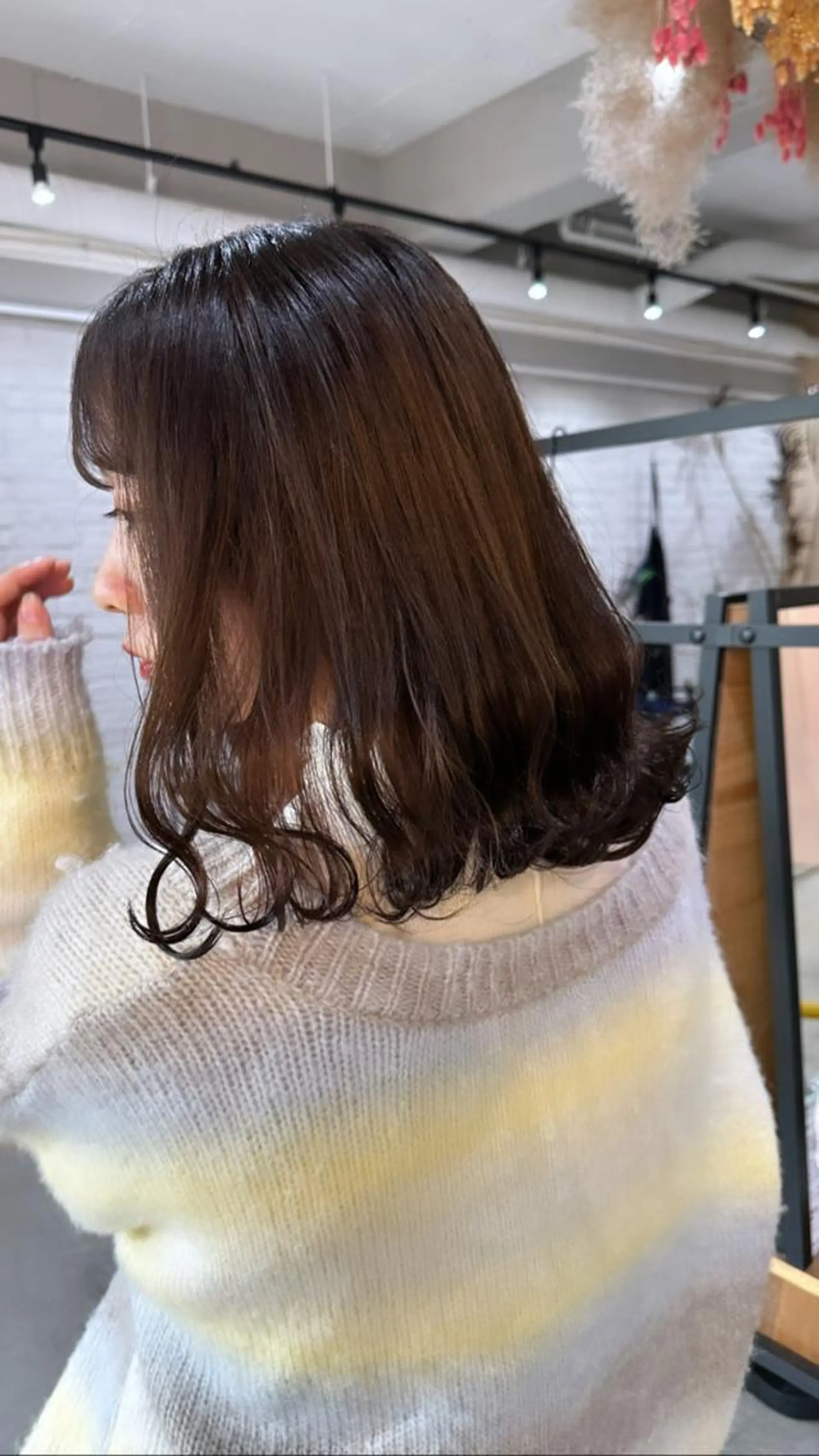 カラー 透明感カラー 十倉 朱莉のヘアスタイル