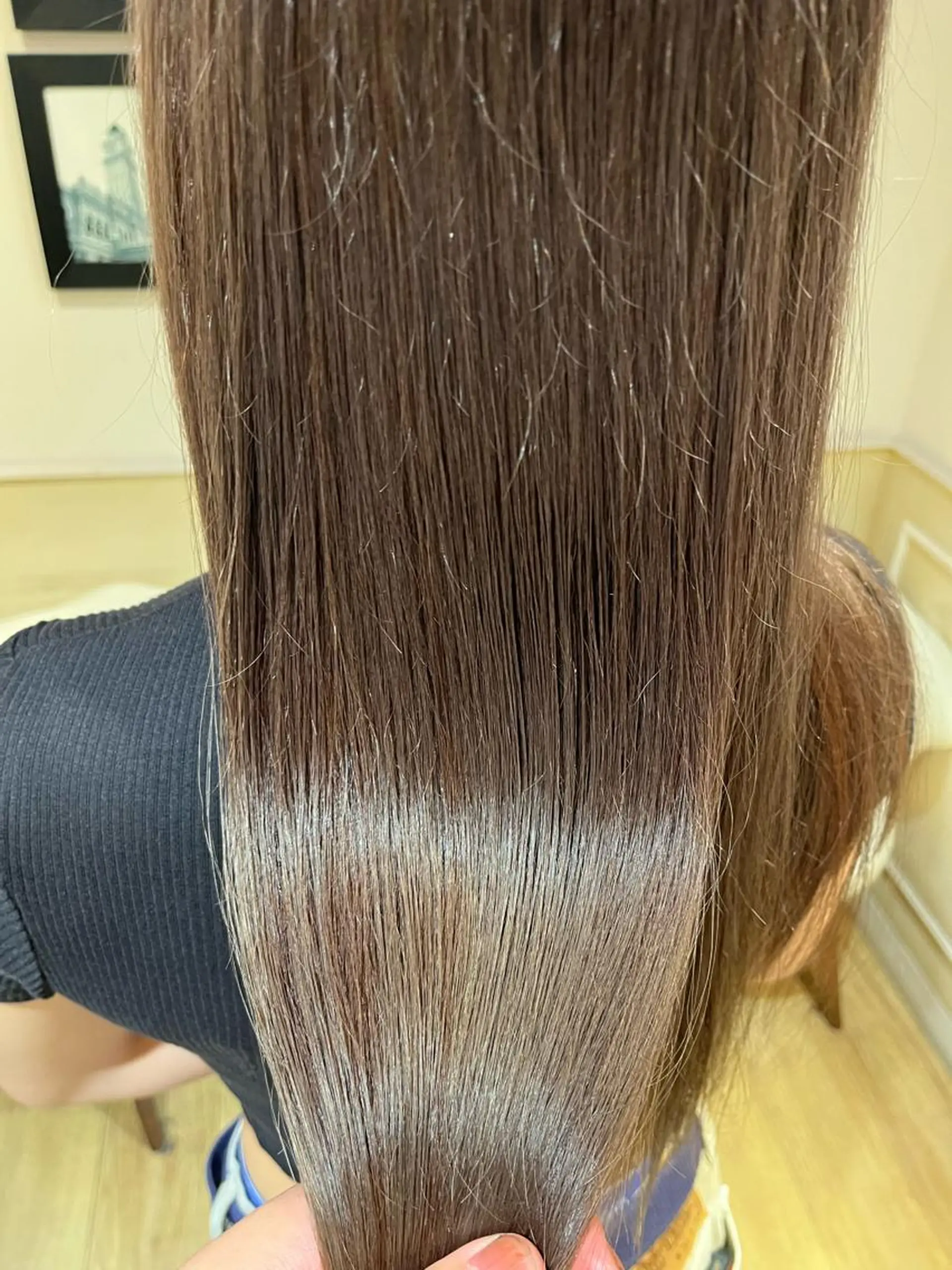 ロング カット ヘアカラー トリートメント ヘアセット 👑メンズパーマの 天才店長望月👑のヘアスタイル