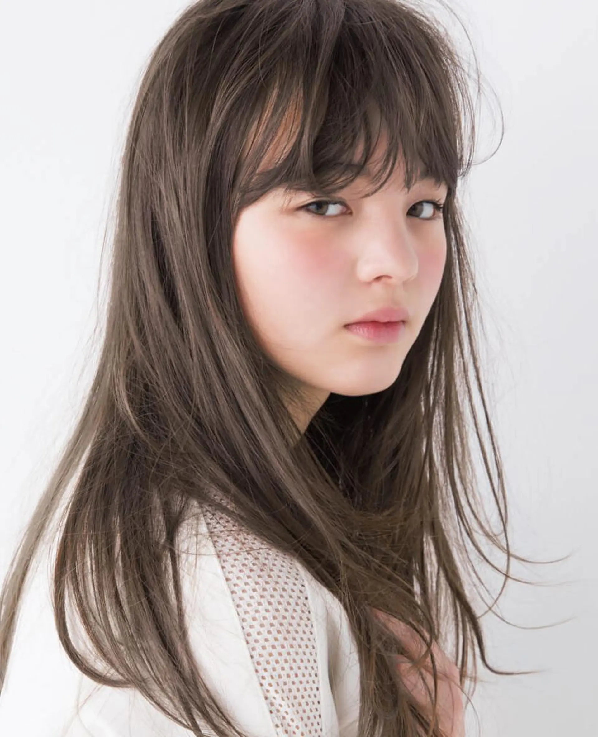 ロング SHINYA シンヤヘアーズのヘアスタイル