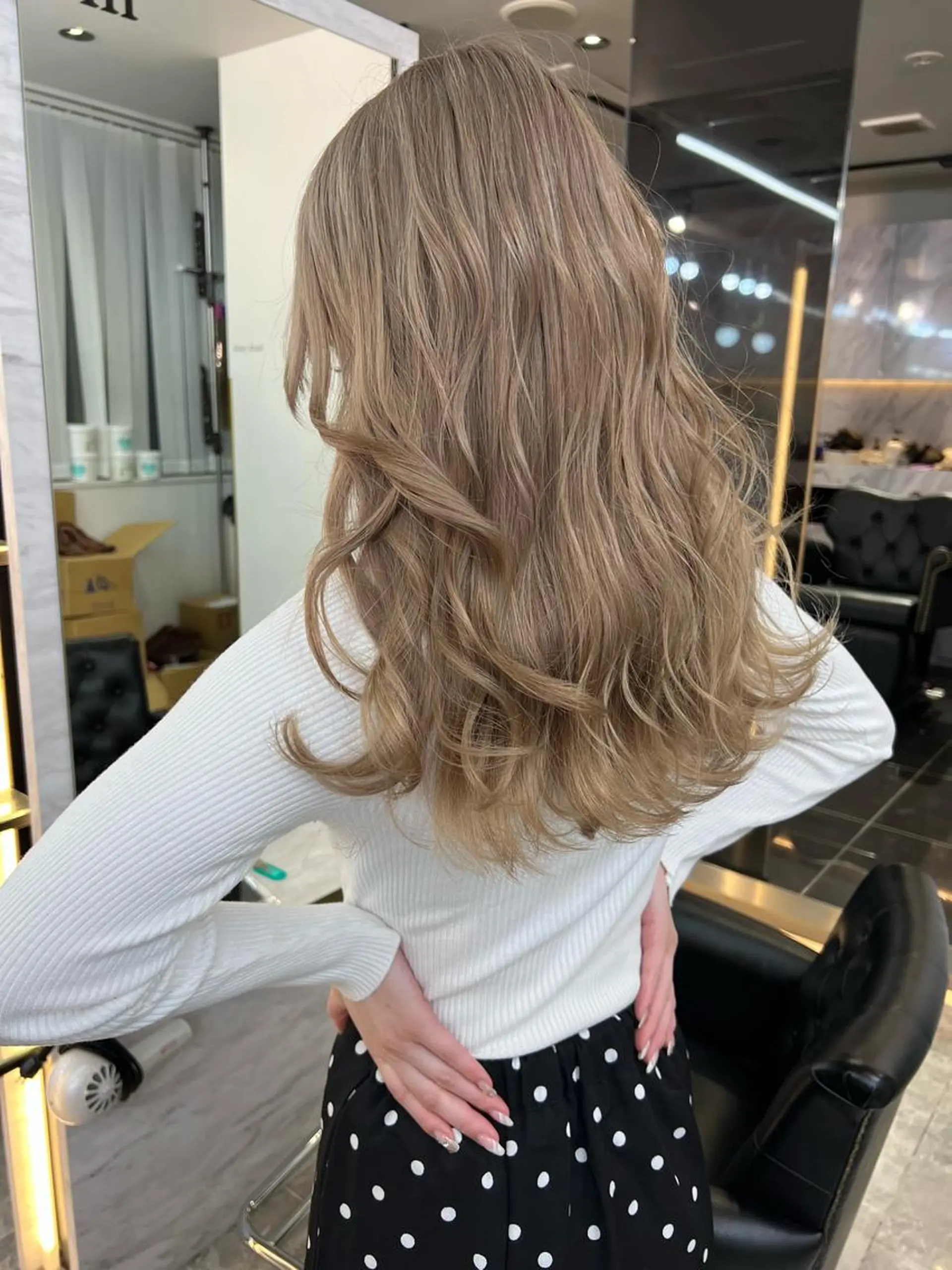ロング ヘアカラー サロウィン千葉所属・サロウィン千葉店 Toshikiのヘアスタイル