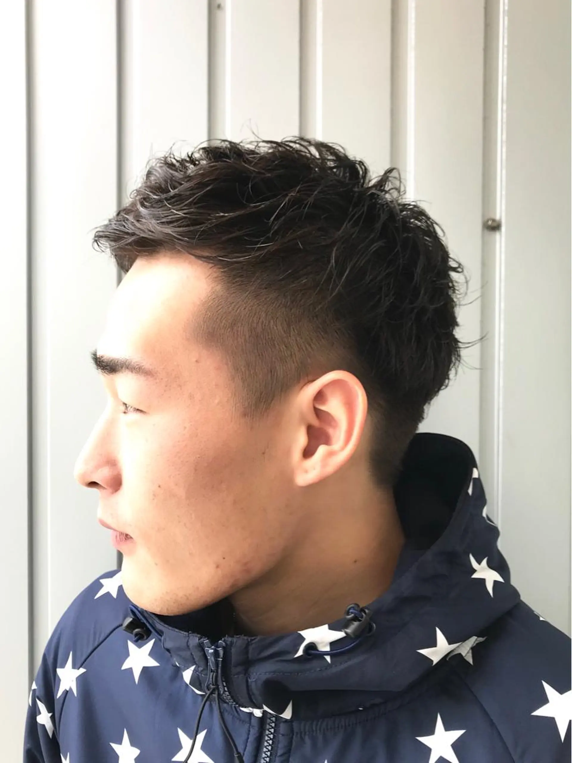 パーマ メンズ 髙橋 かすみのヘアスタイル