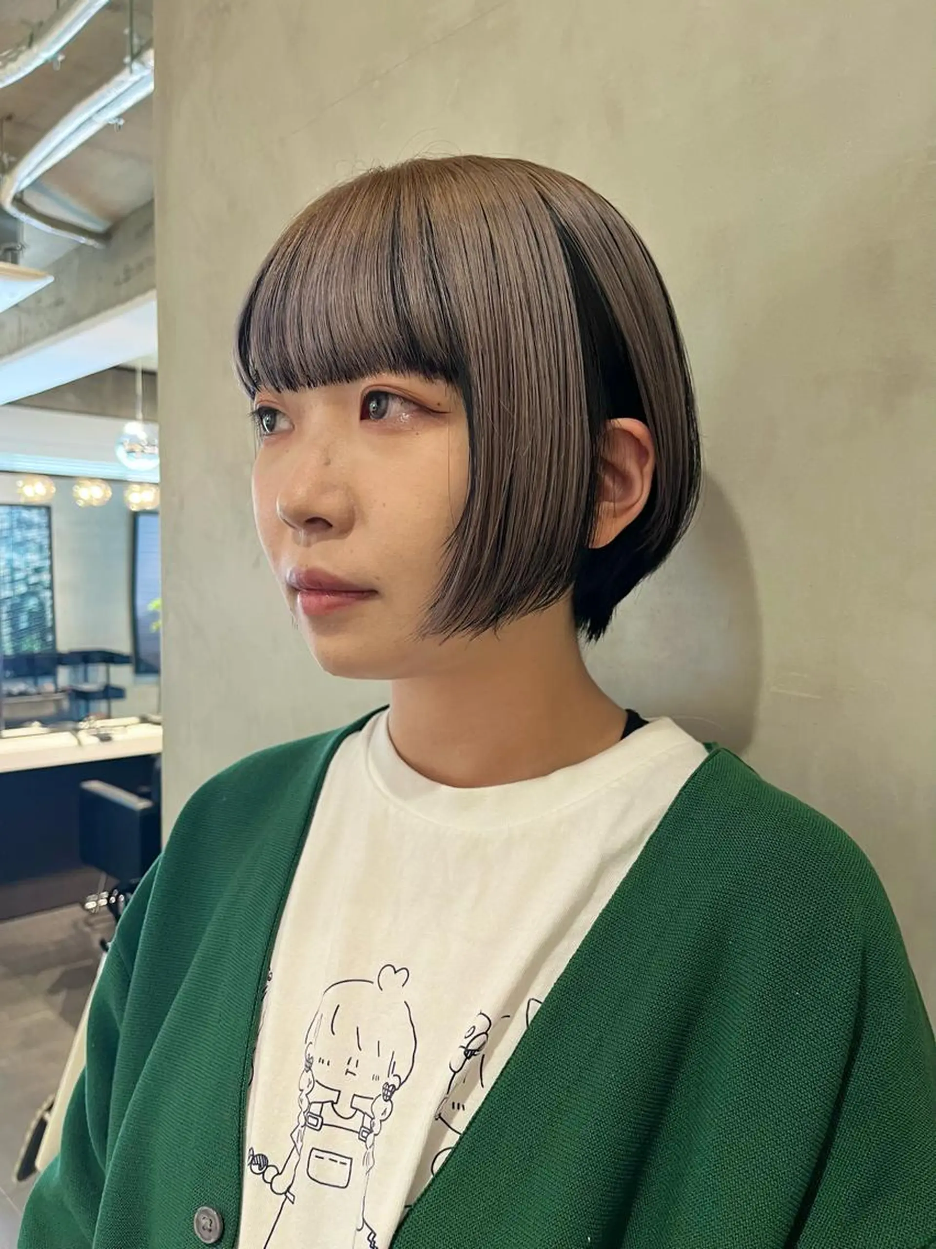 ショート カラー ヘアカラー トリートメント 暖色🍒姫カット🎀 オタク特化🎀ゆうなのヘアスタイル