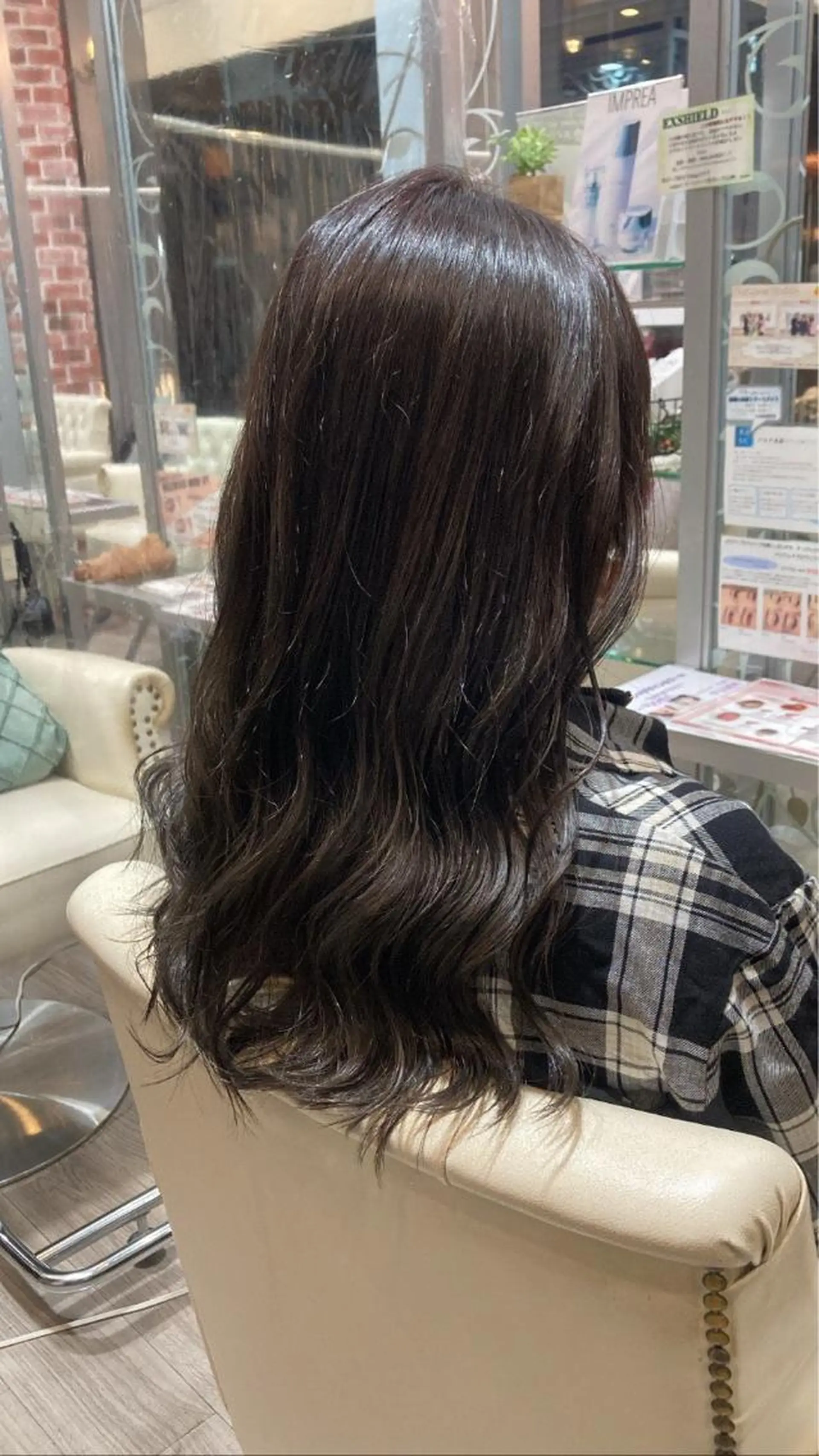 セミロング カラー 透明感カラー カット ヘアカラー トリートメント ✨トレンド特化美容師 WILL上村　拳吾のヘアスタイル