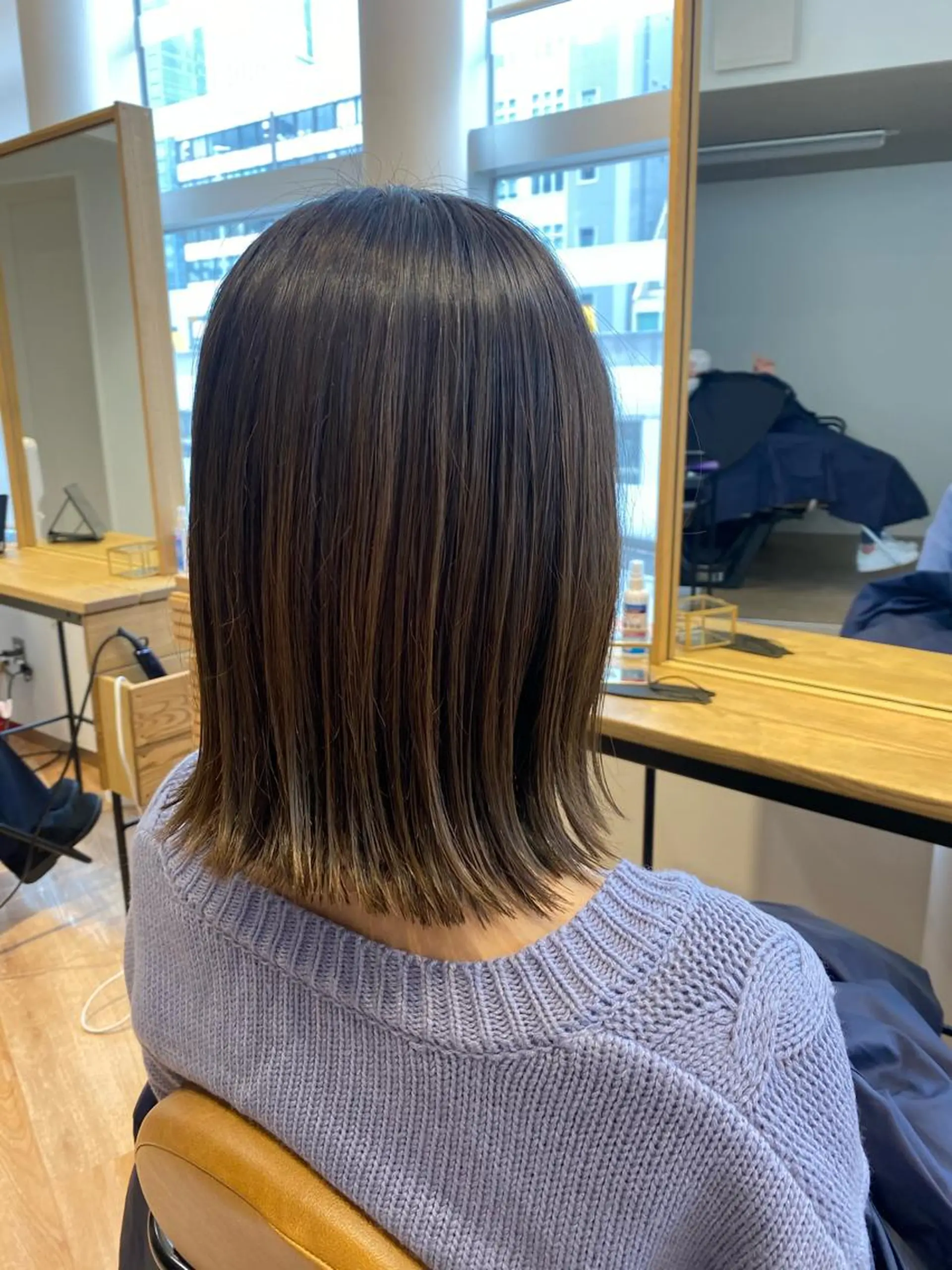 ミディアム カラー カット ヘアカラー トリートメント ❤️パーマ美容師✂︎ 井口美緒のヘアスタイル