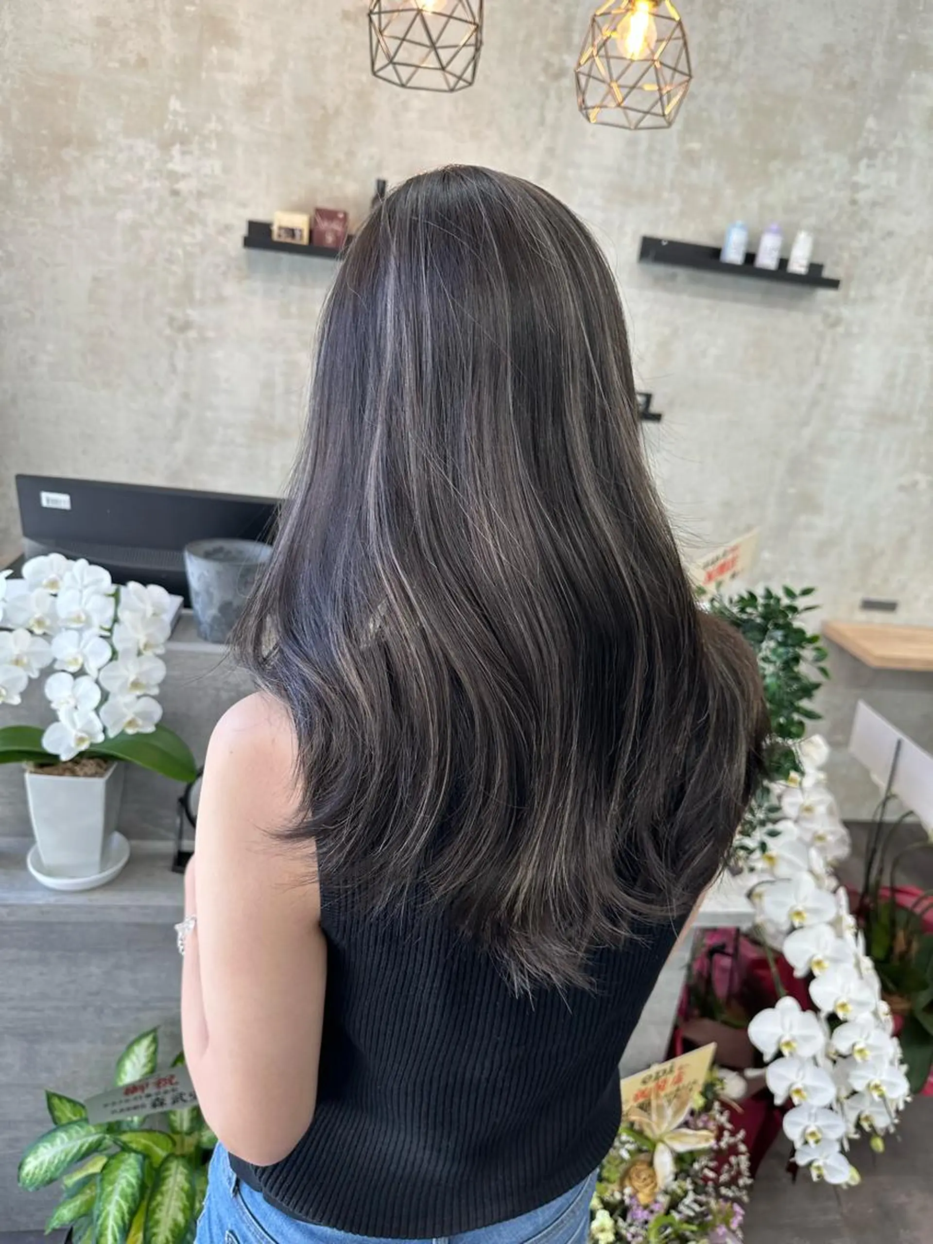ロング カラー epi エピのヘアスタイル