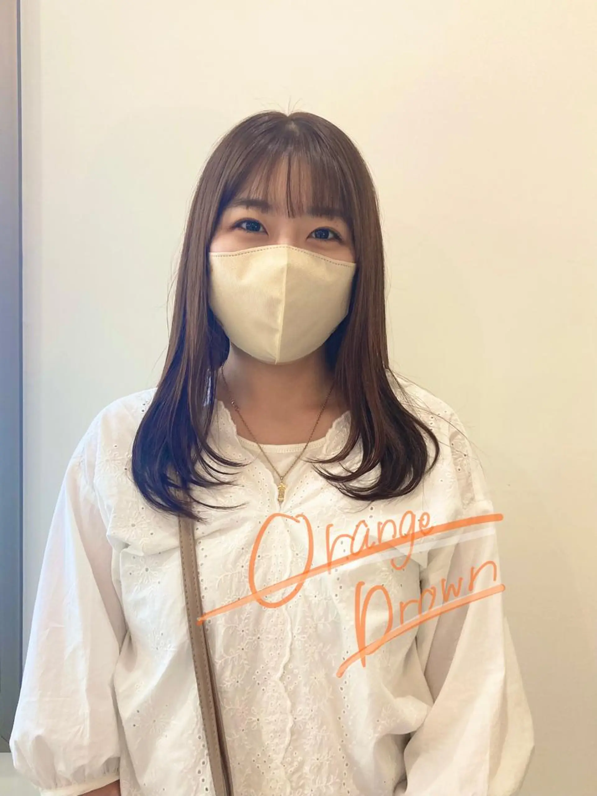 ミディアム カラー お洒落パーマ/ 艶カラー/michiのヘアスタイル