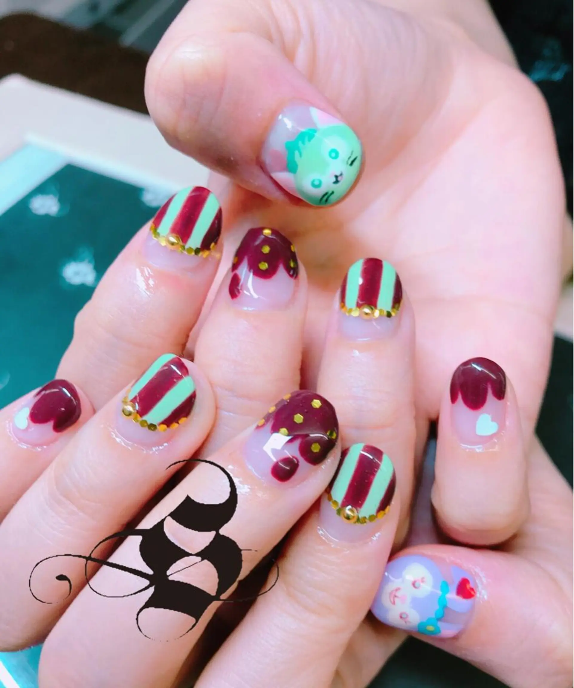 ネイル 長さ出し メンズネイル 持ち込み スカルプネイル ネイルチップ S&S 村田小百合のネイルデザイン