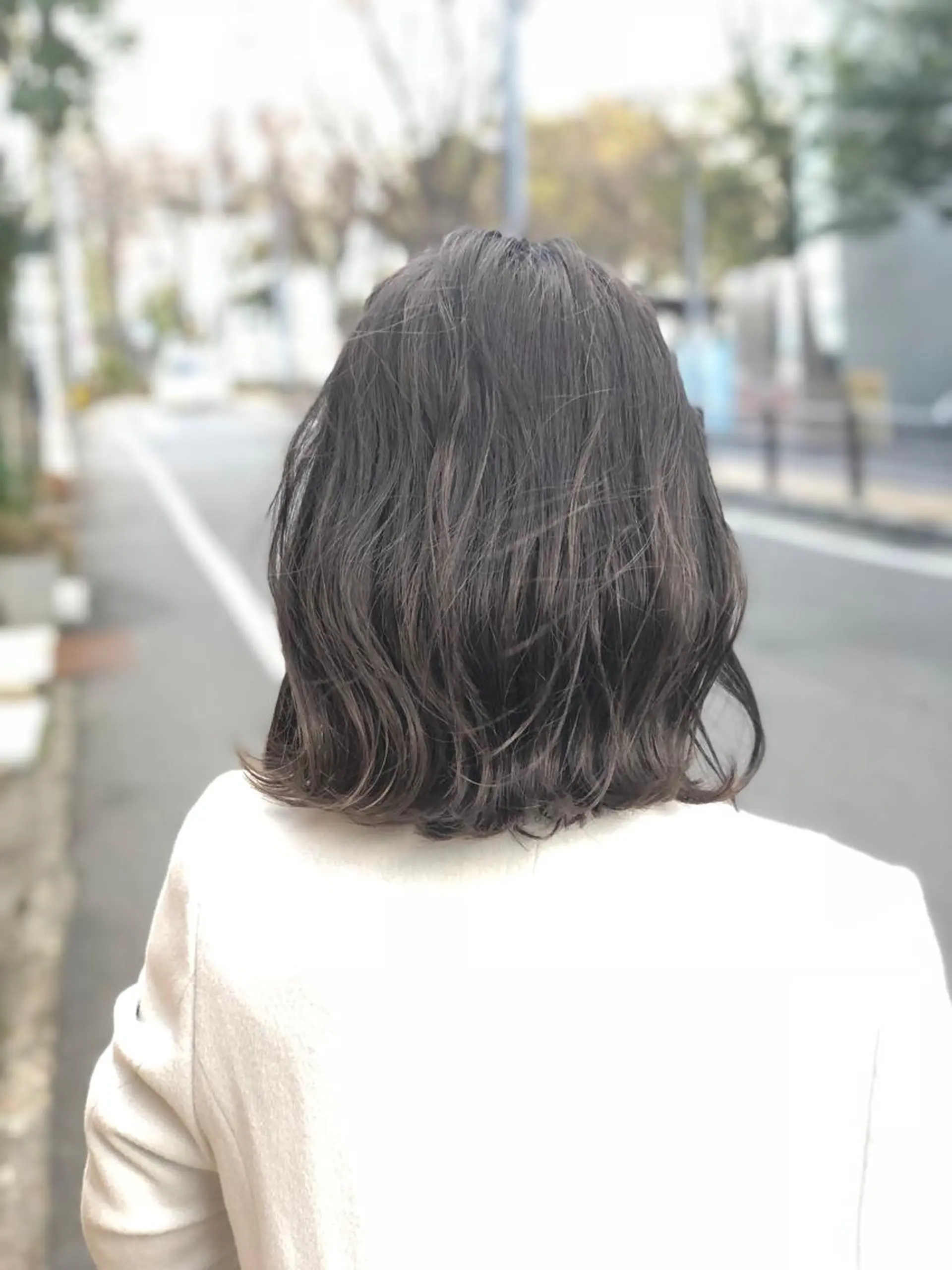ミディアム カラー 藤井 一輝のヘアスタイル