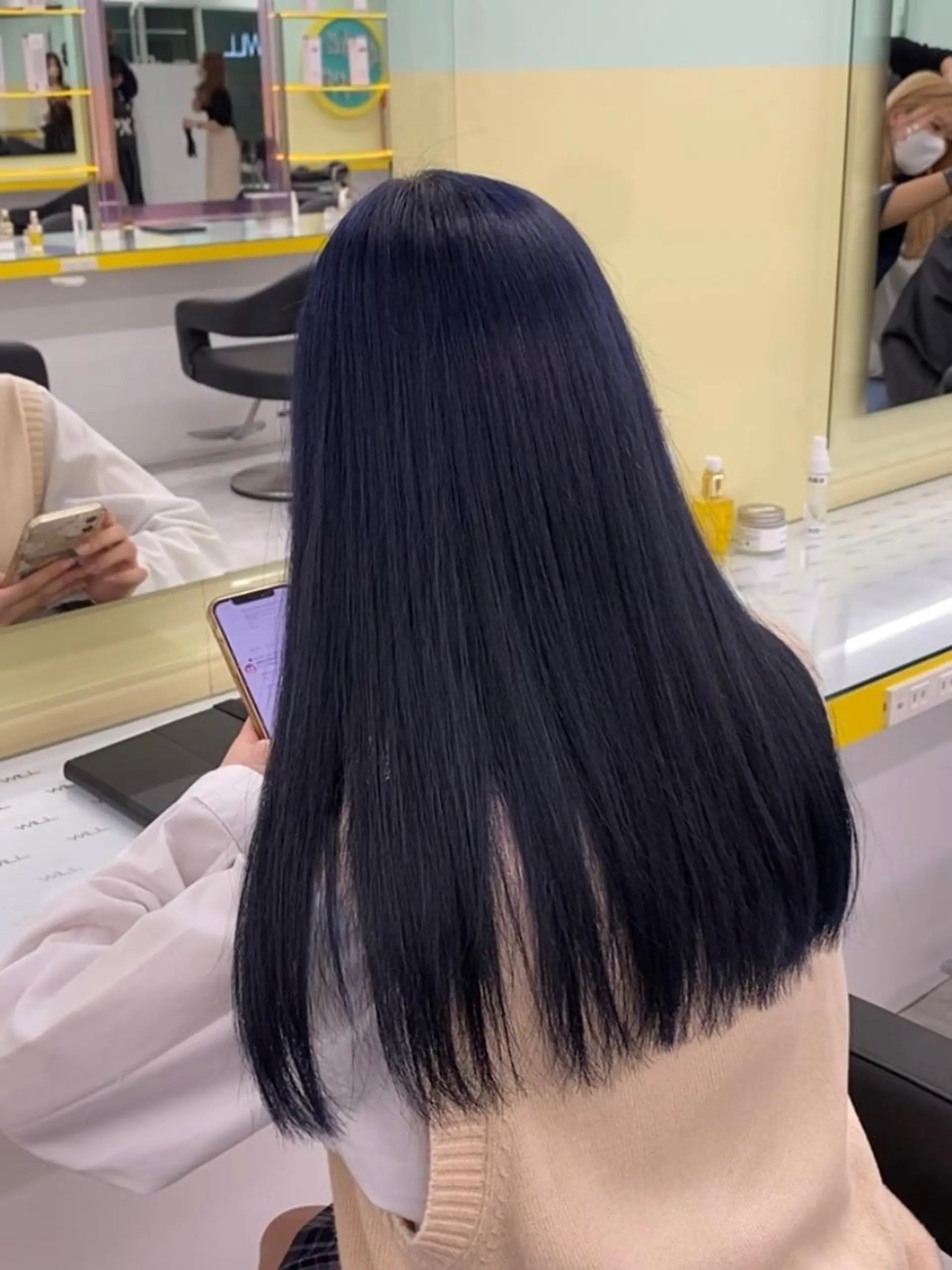 ロング 🦋肌馴染み抜群 ダブルカラー🦋のヘアスタイル