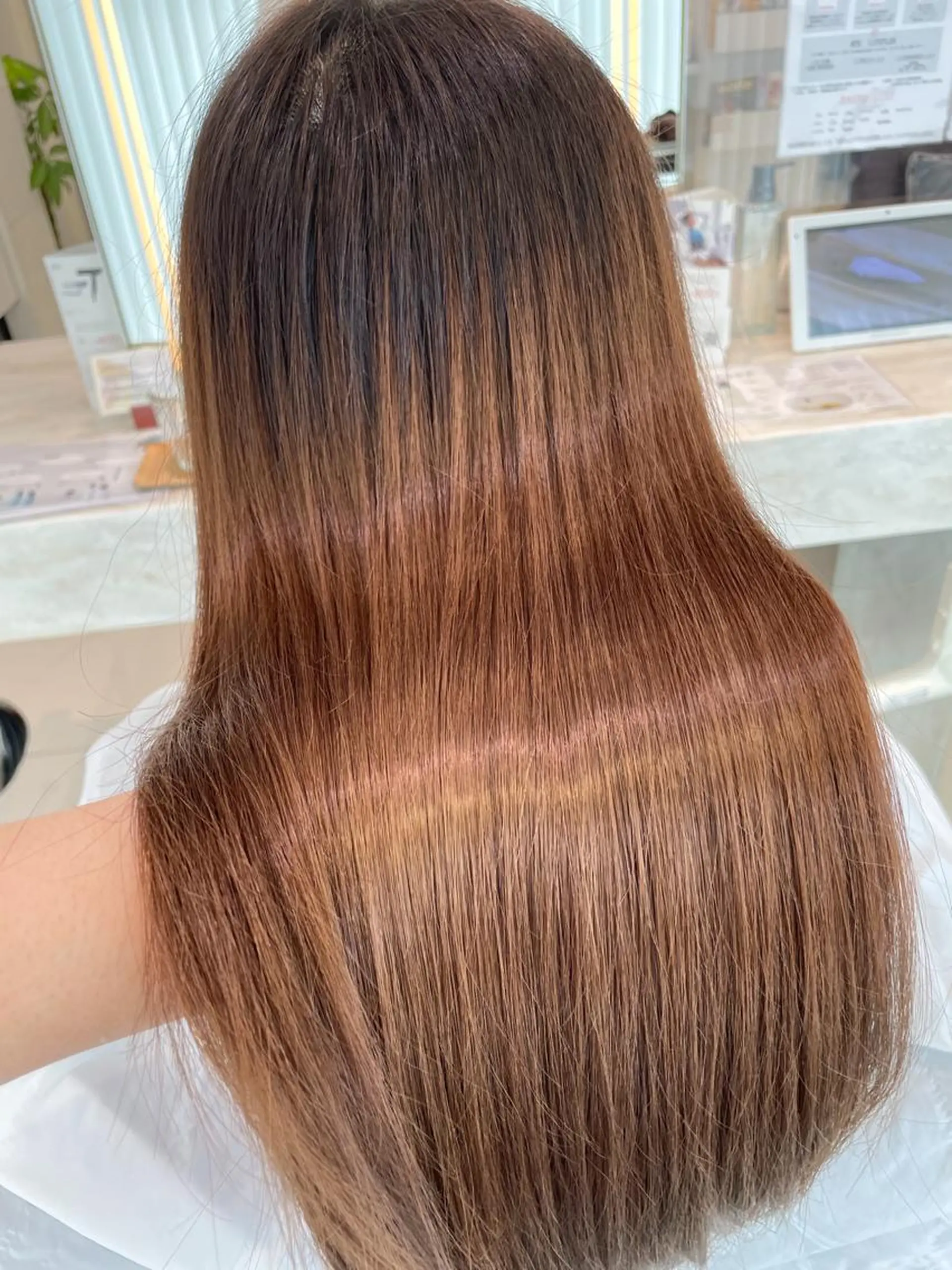 ロング 髪質改善 トリートメント crop es 茅ヶ崎所属・ヘアセット/髪質改善 🌿 長 若奈のヘアスタイル