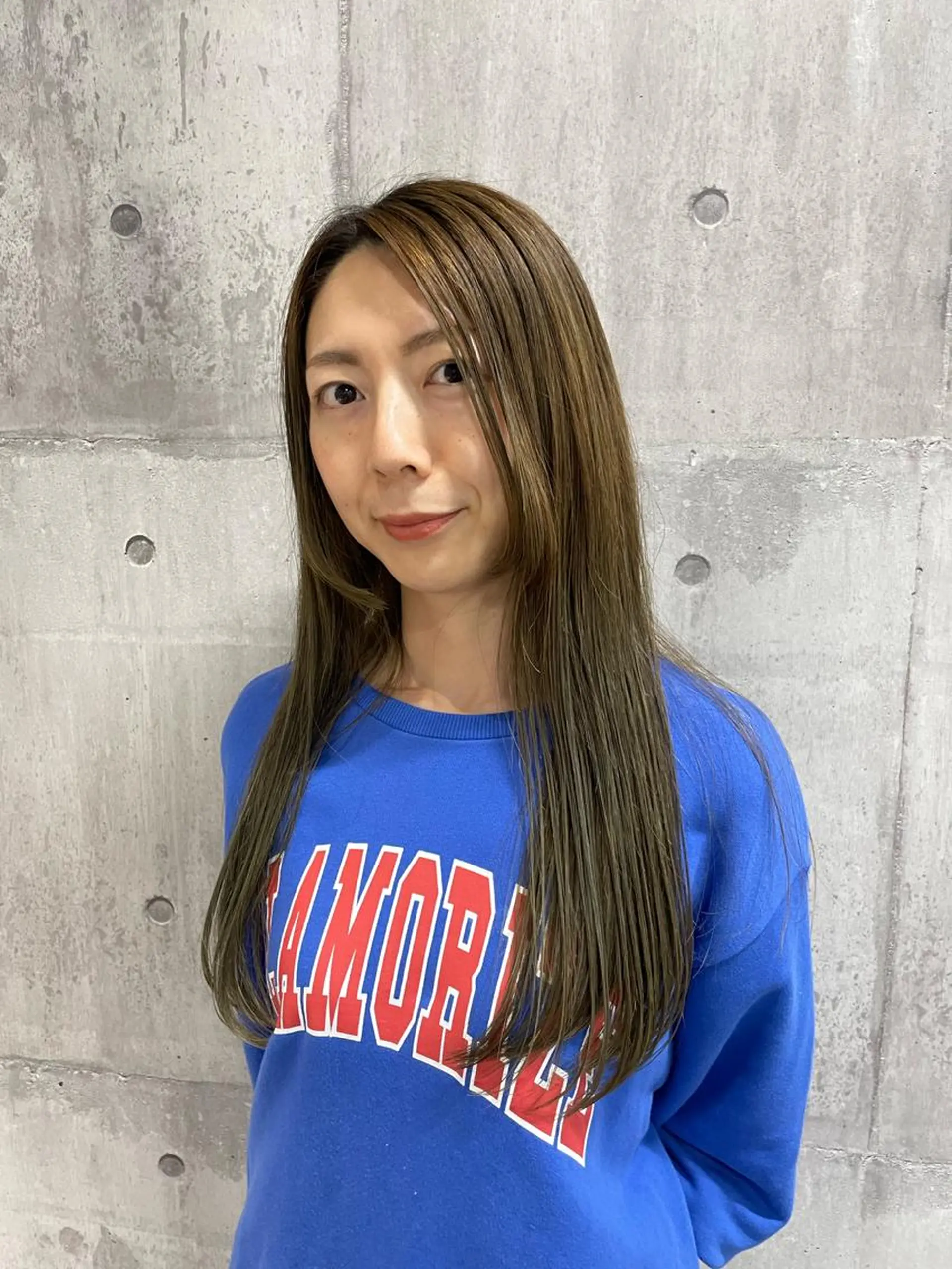 ロング パーマ 酸性ストレート ストレートパーマ 縮毛矯正 タケダケイ /ショート/ボブのヘアスタイル