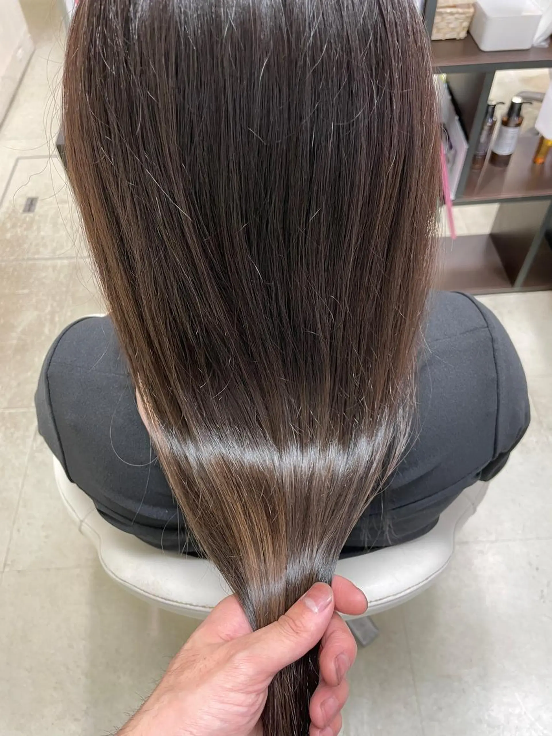 ミディアム カット トリートメント le. pidorgeのヘアスタイル