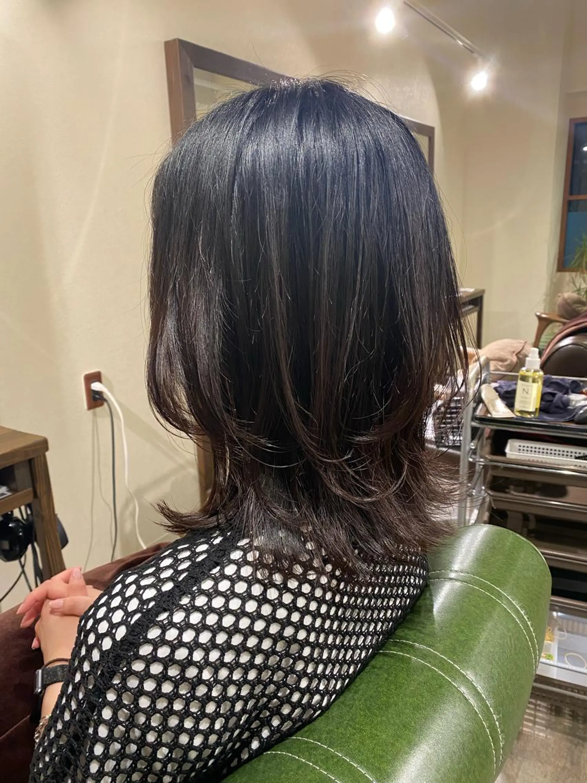 ミディアム レイヤーカット 佐藤 真依のその他イメージ